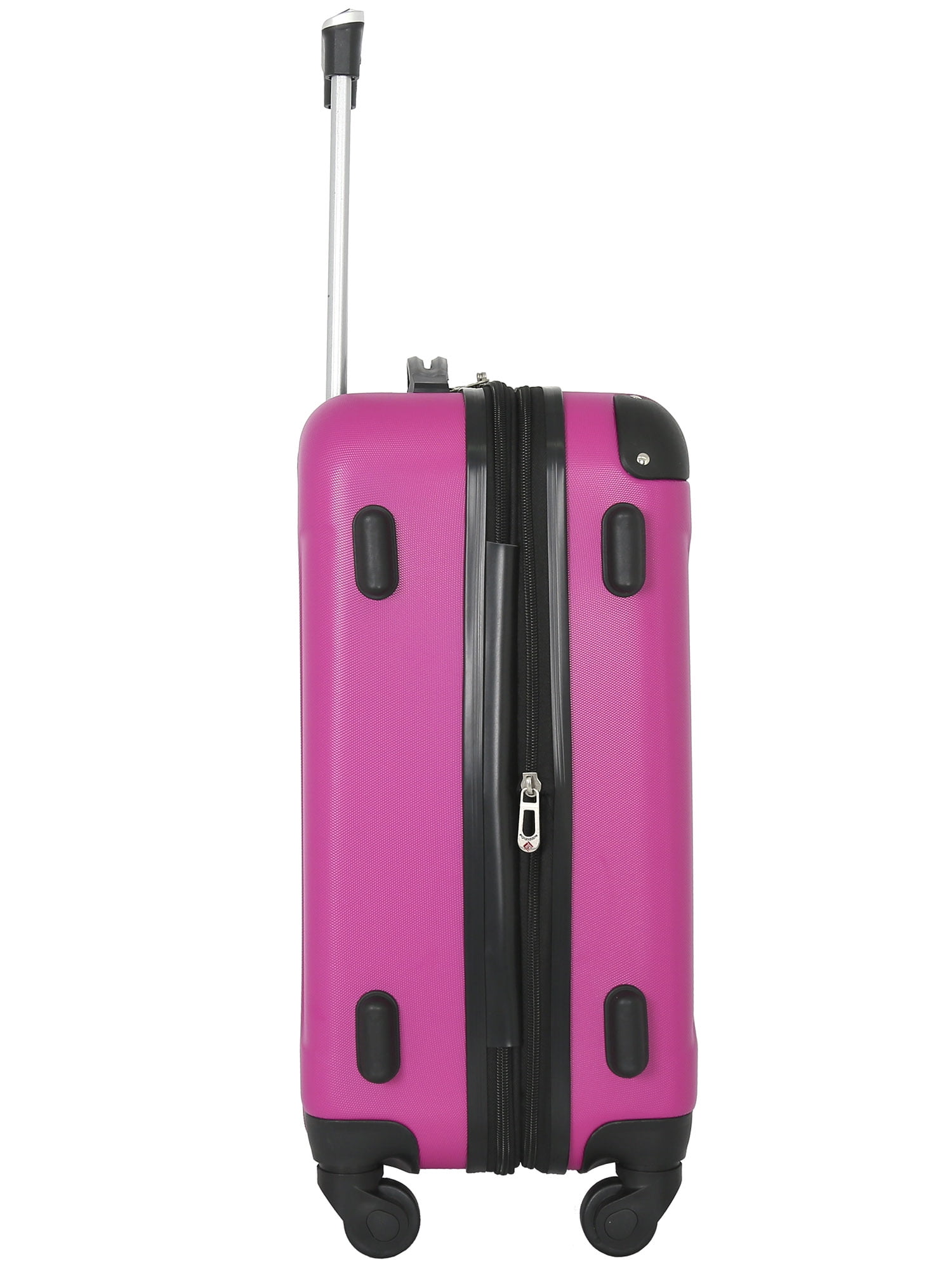 Travelers Club 20-inch Expandable ABS 20" Hard-Side Rolling Carry-On - Fuchsia - Image 4