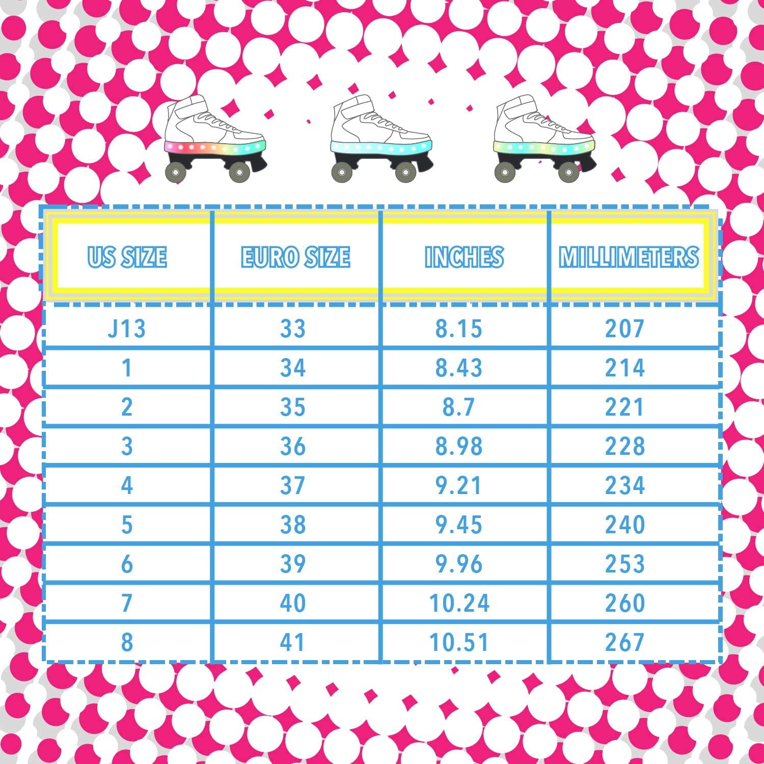 Pulse Skate Pink - Size J13 - Image 2