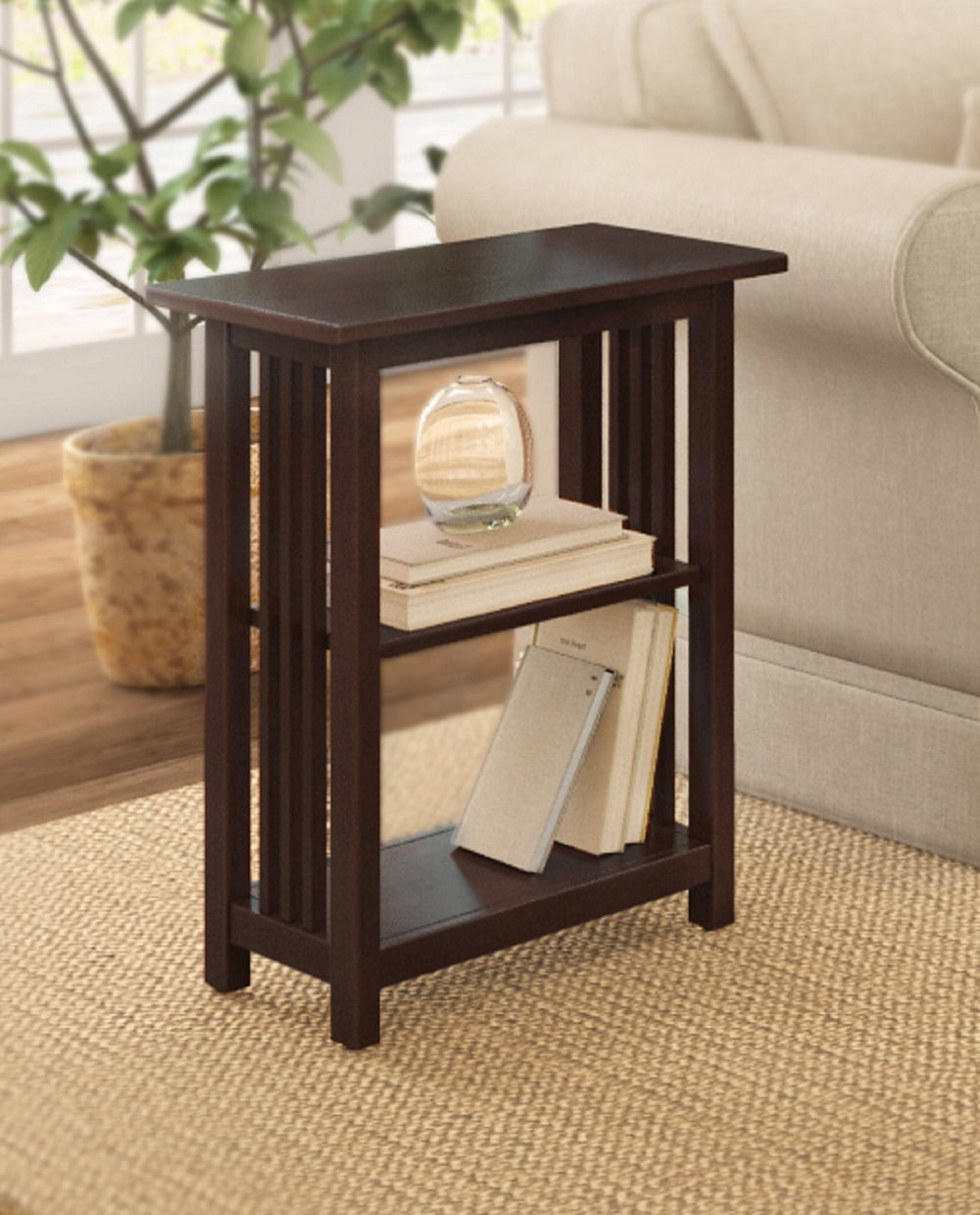 Alaterre Furniture Mission 2-Shelf End Table - Image 5