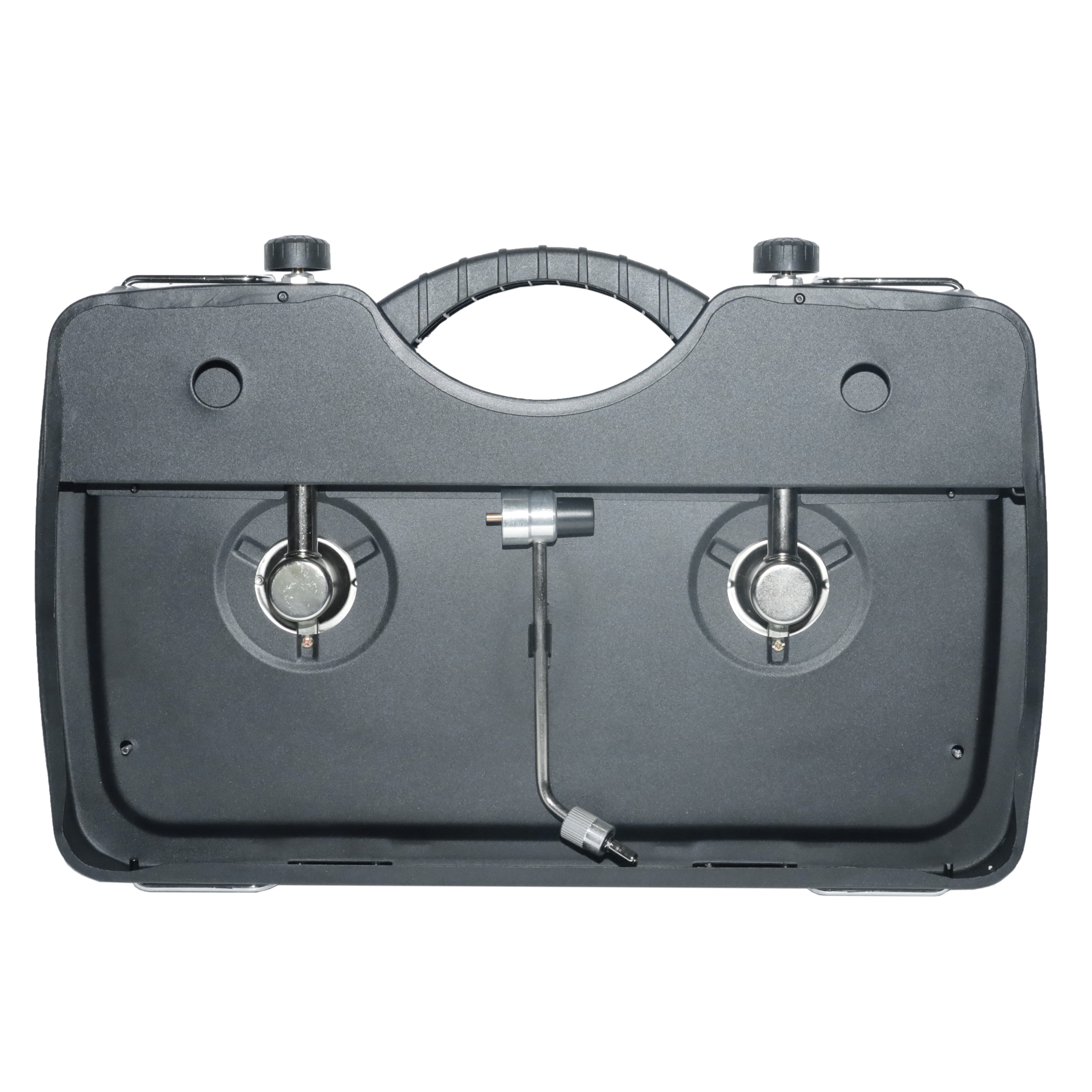 Ozark Trail 2 Burner Propane Gas Camping Stove, GCT2208W, Black, New - Image 3