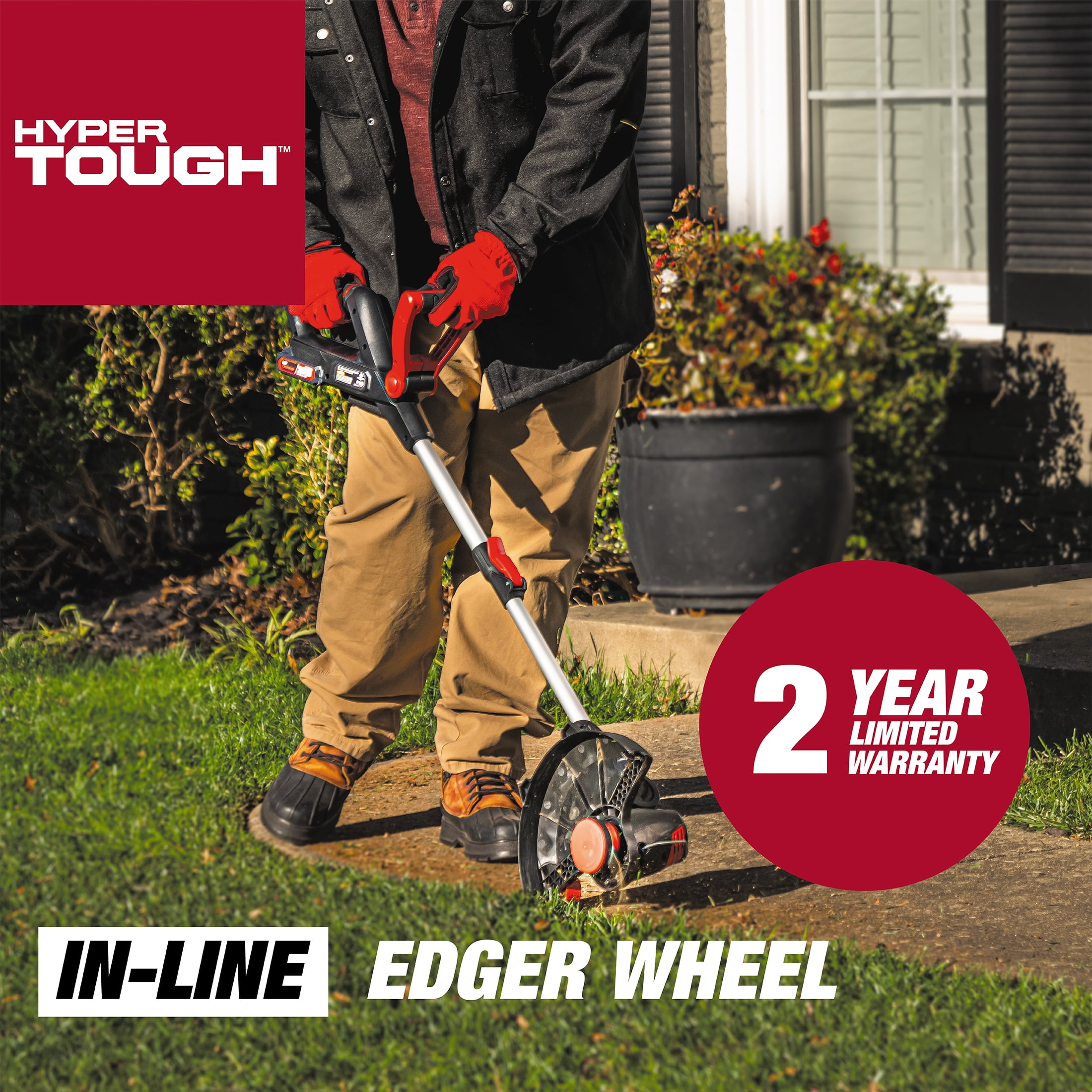 Hyper Tough 20V Max Cordless 12-inch String Trimmer, HT21-401-003-02 - Image 3