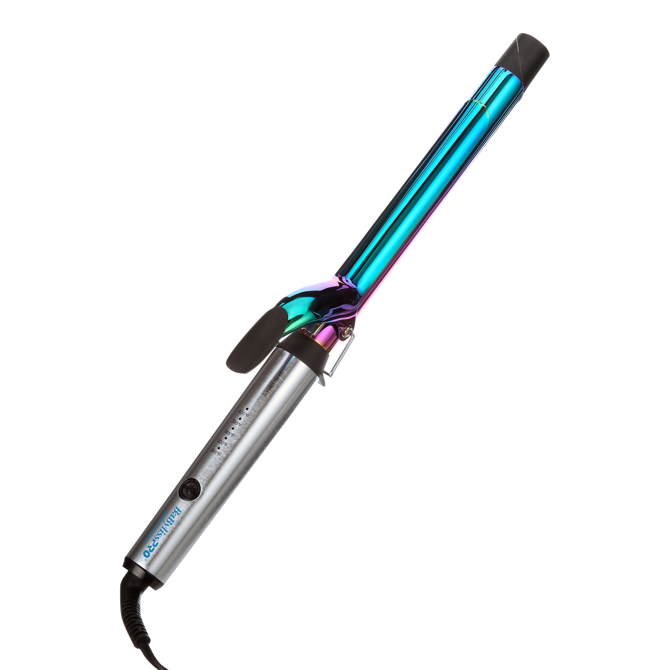 BabylissPRO Nano Titanium Limited Edition Iridescent 1" Extended Barrel Curl Iron - Image 4