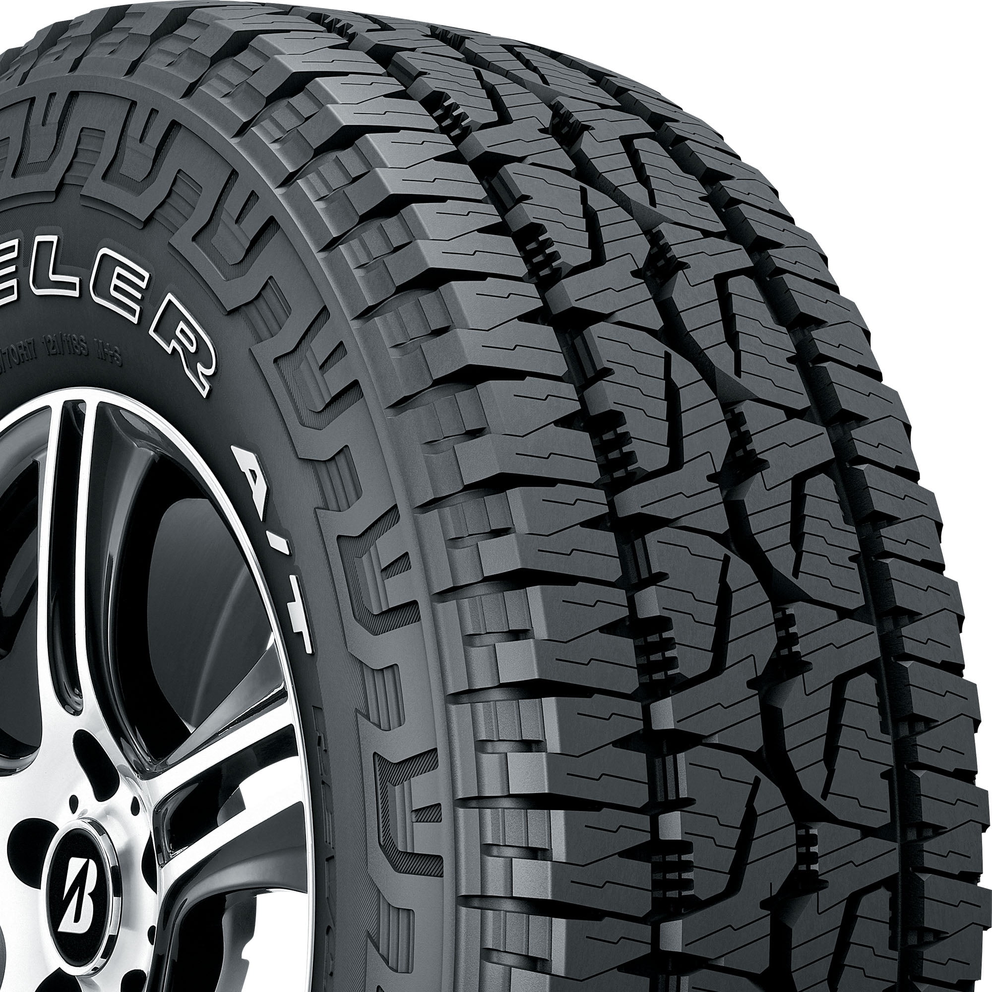 Bridgestone Dueler A/T Revo 3 All Terrain 275/65R18 114T Light Truck Tire - Image 5