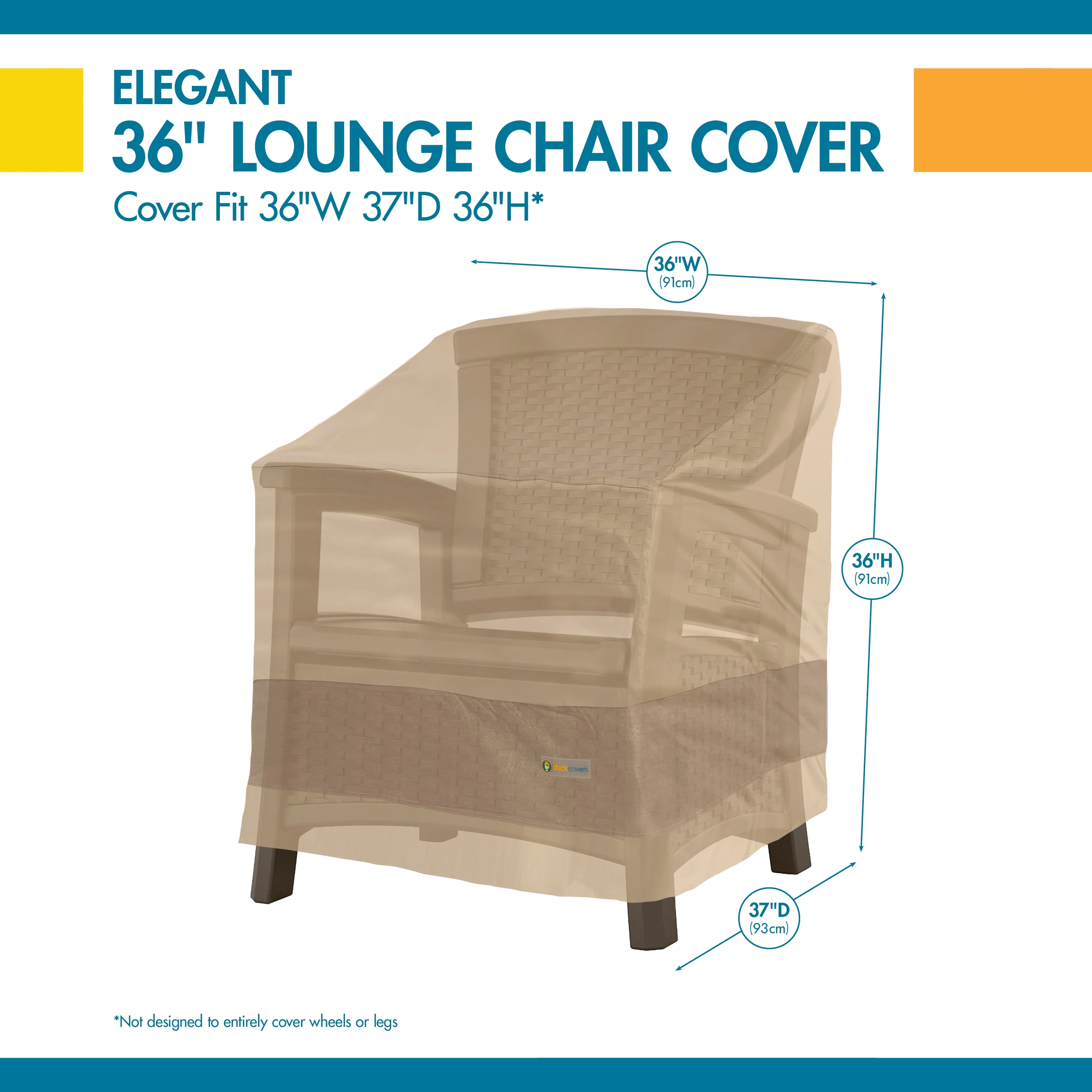 DUCKCOVERS® Elegant Waterproof Outdoor Chair Cover - Image 7