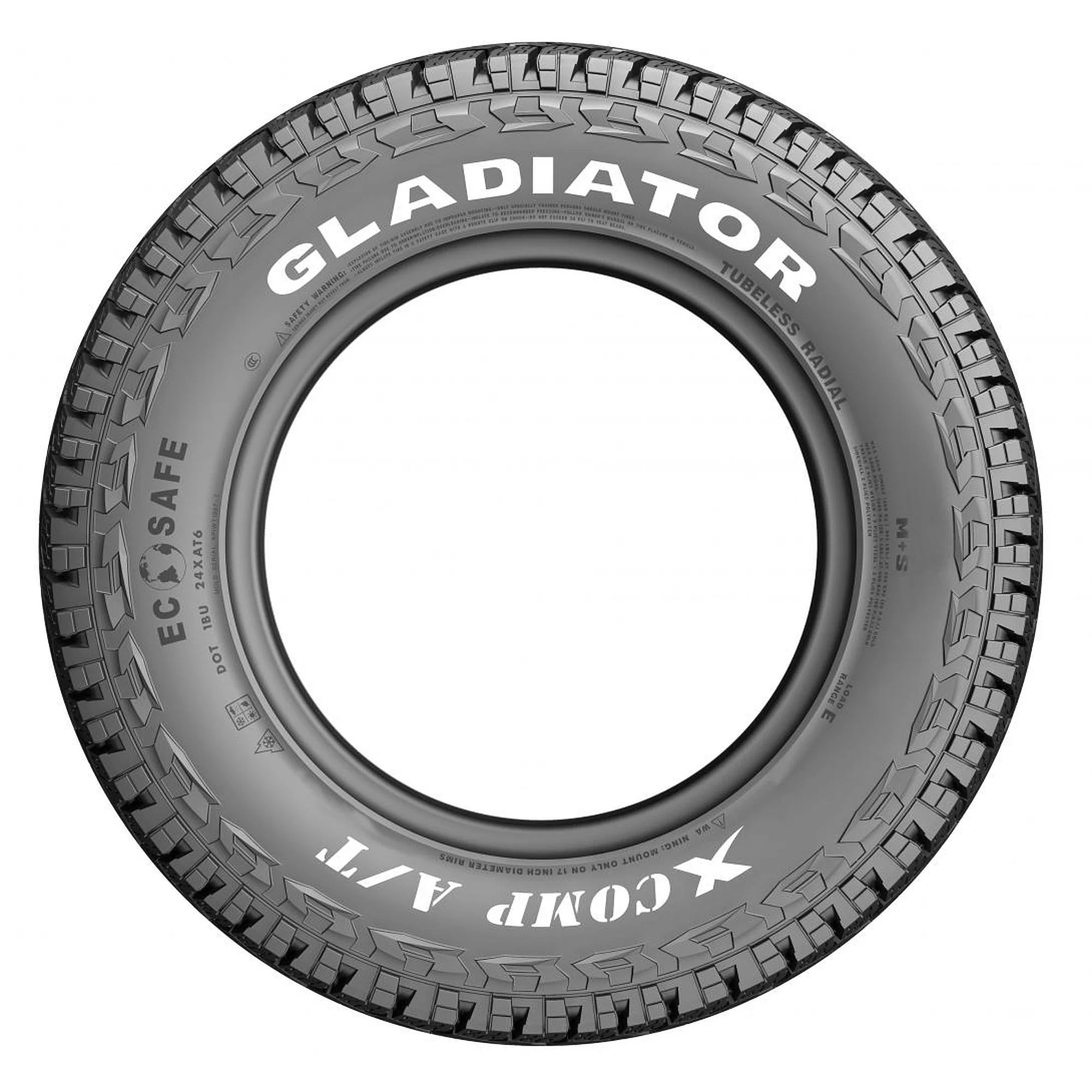 Gladiator X COMP A/T All Terrain LT285/65R18 125/122S E Light Truck Tire - Image 6