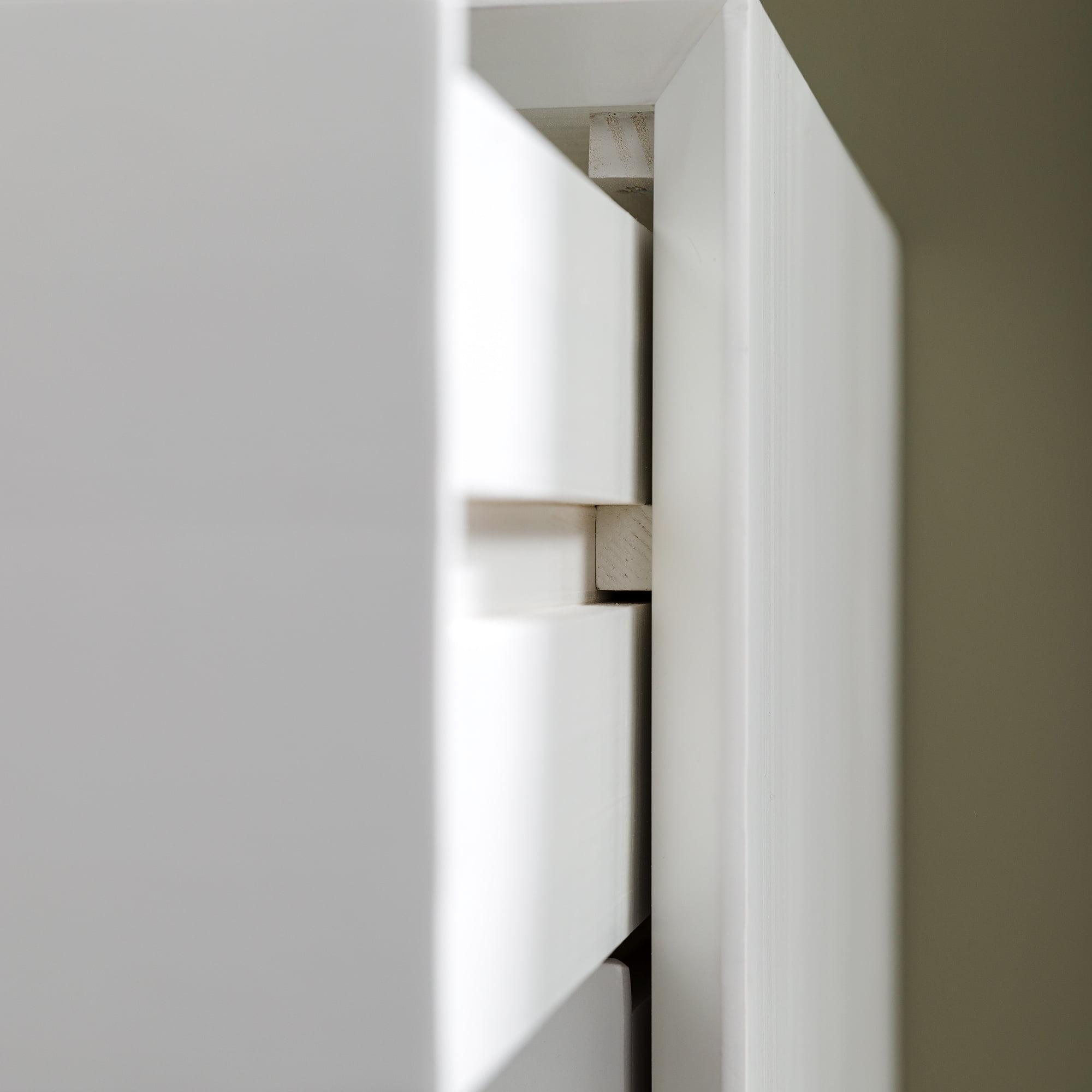 Walker Edison Mid Century Modern 2 Drawer Nightstand, White - Image 22