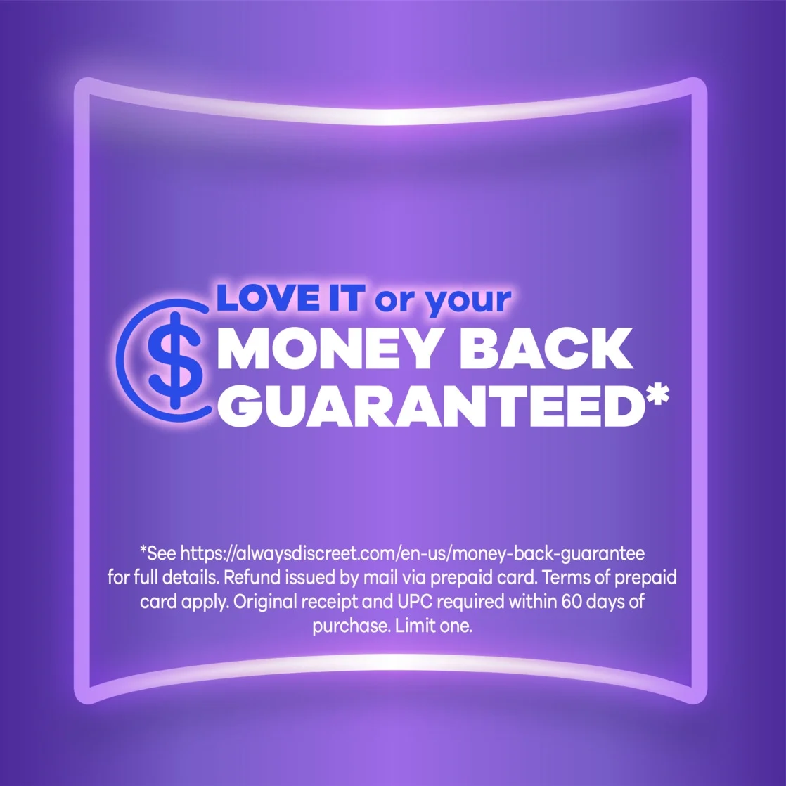 (3 pack) Always Discreet Adult Incontinence Pads for Women, Moderate Absorbency, Long Length, Postpartum Pads, 162 Count - Image 9