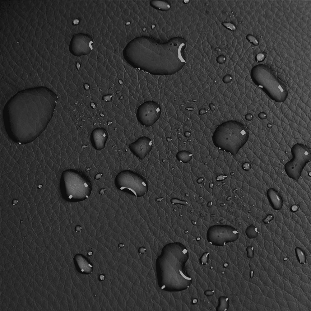 Renwick Adjustable Modern Faux Leather Mid-Back Bar Stool, Set of 2, Black - Image 4