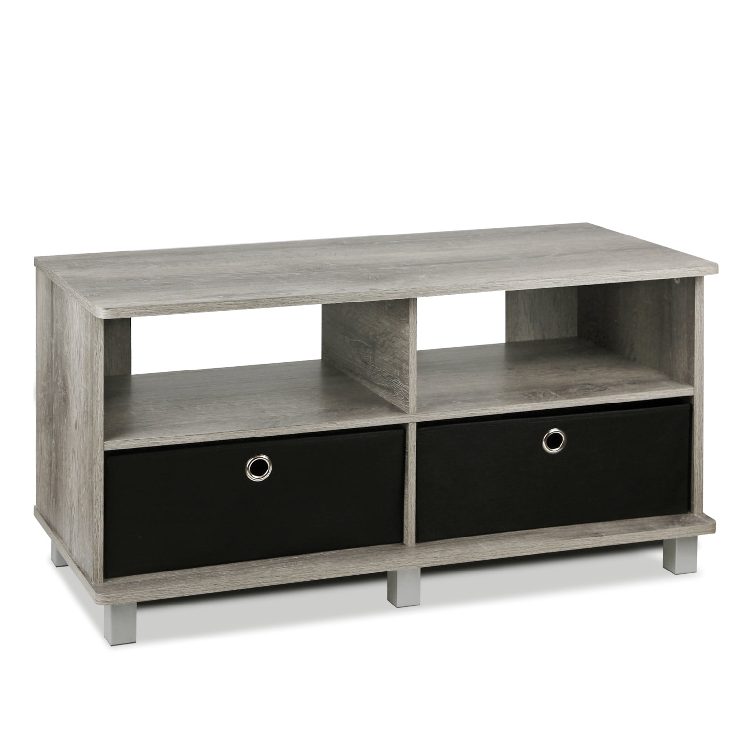 Furinno TV Stand - Gray Oak - Image 5