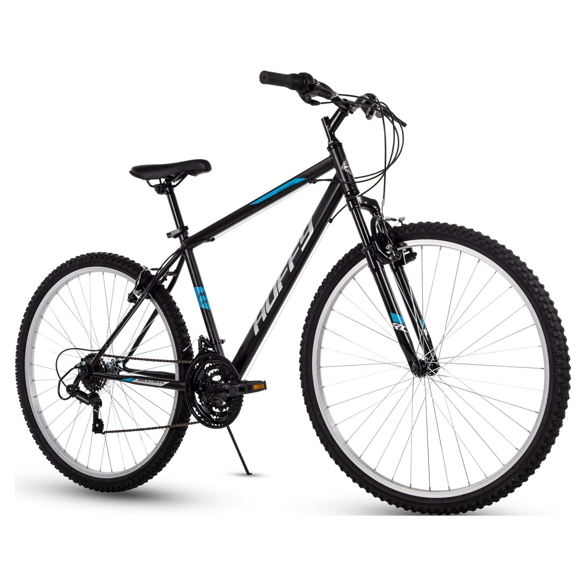 Huffy 29" Rock Creek Mountain Bike, Fits Riders 5'0"+, Matte Black, Adult, Men's - Image 10