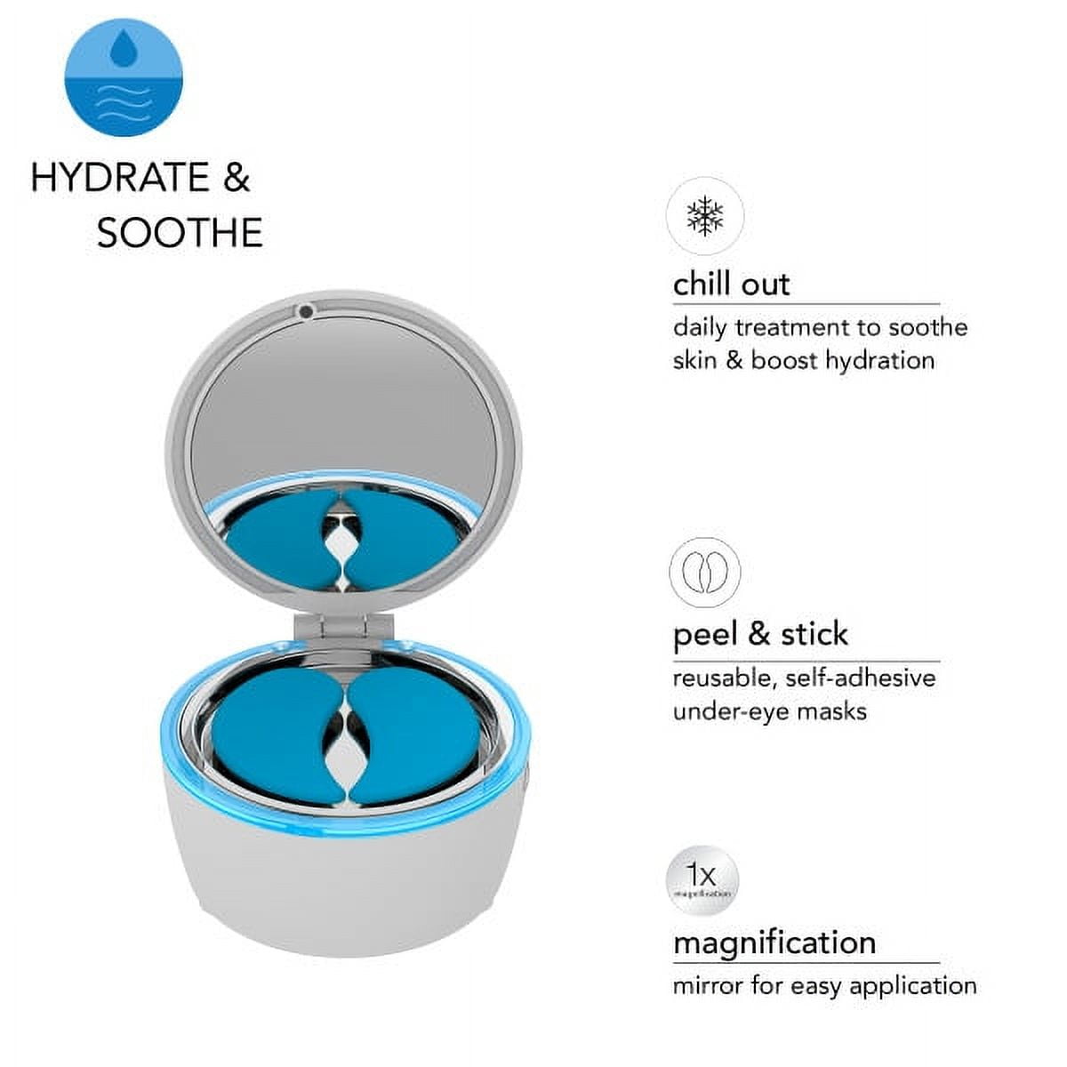 SKN by Conair Cool Beanz Reusable Under Eye Patches, Rechargeable - Image 10