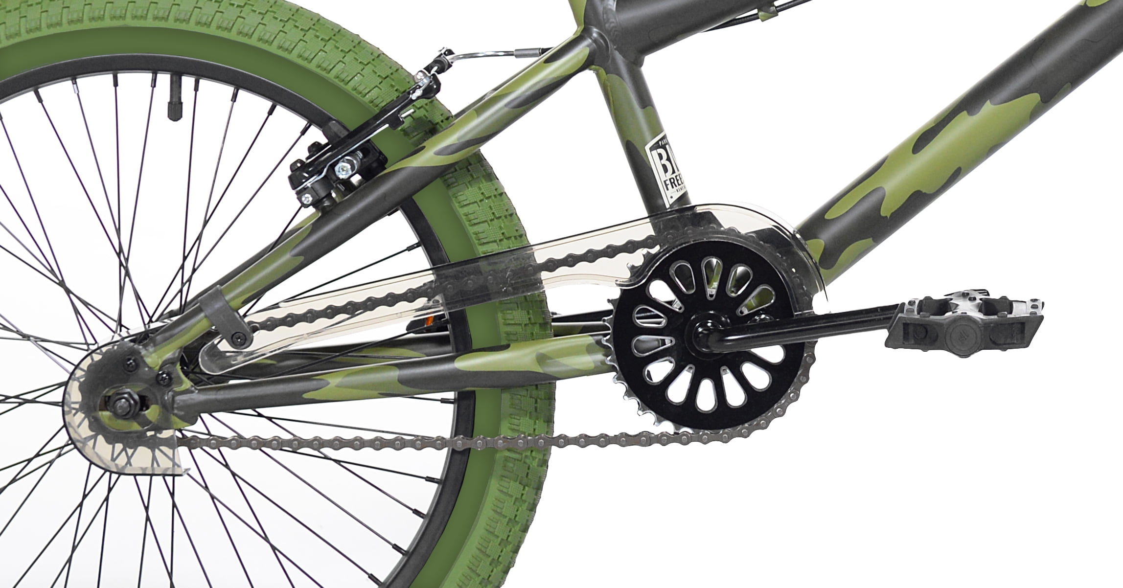 20" Kent Incognito BMX Kids Bicycle, Child Ages 7-13 Years, Green Camouflage - Image 6