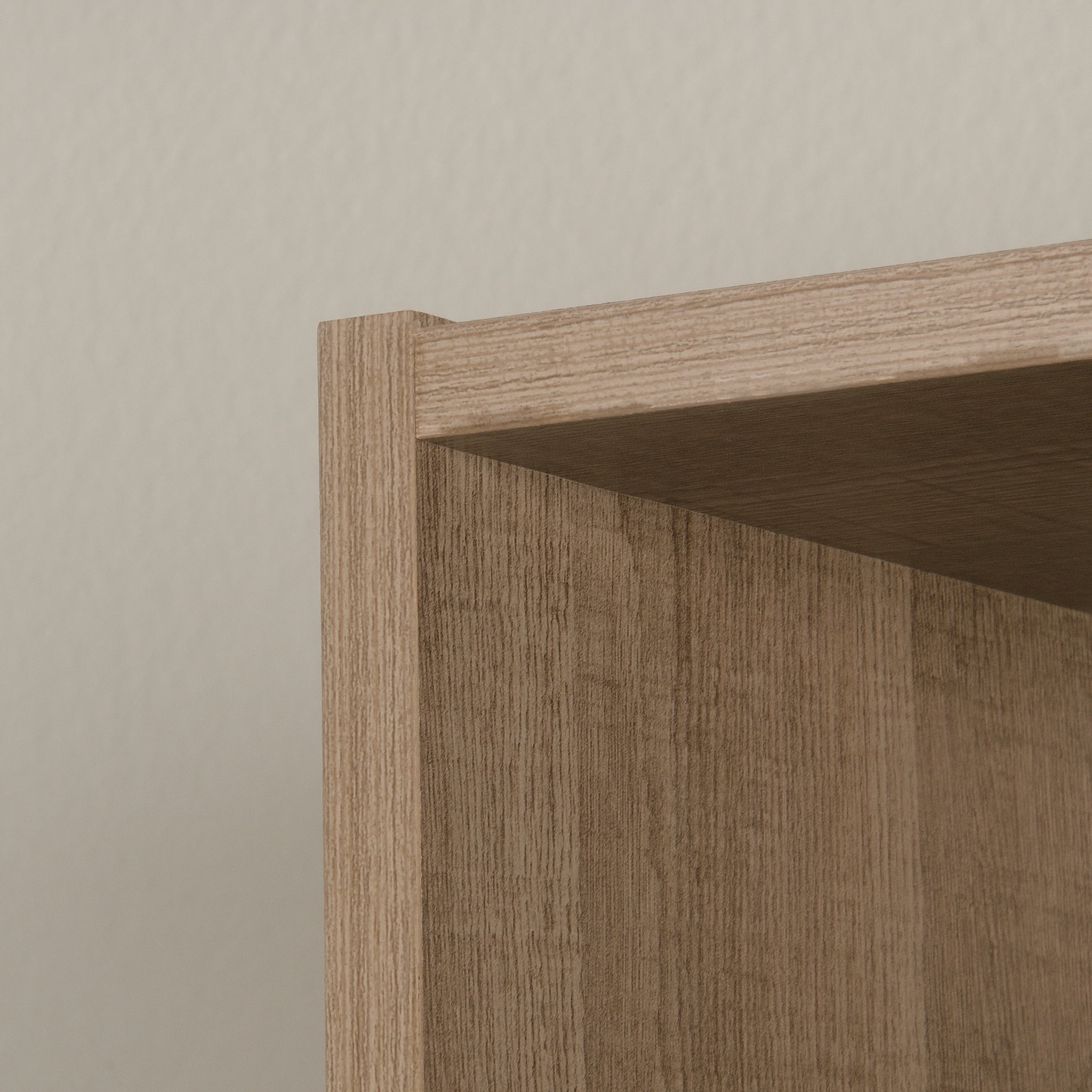 Sauder Beginnings 4-Shelf Bookcase, Summer Oak Finish - Image 5