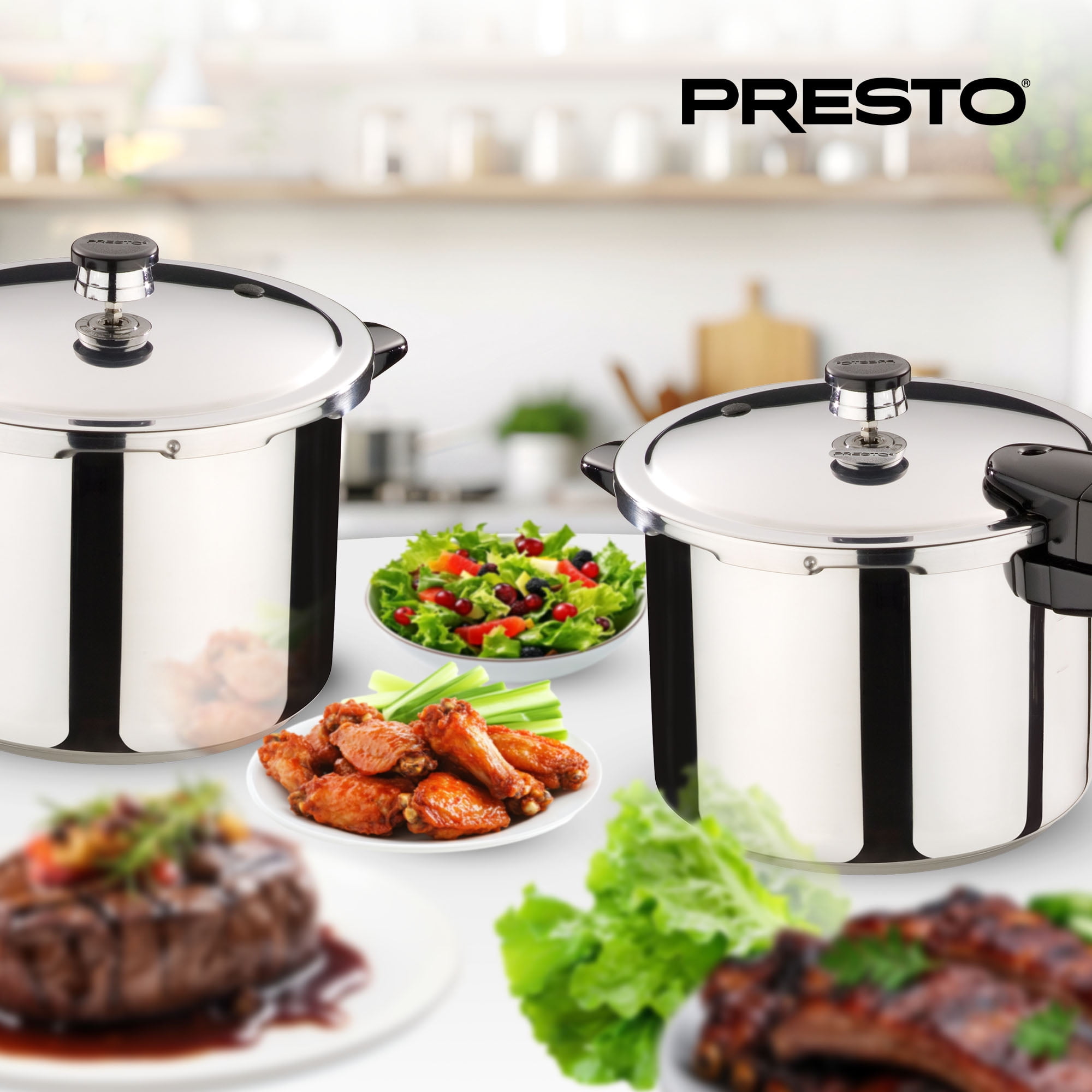 Presto® 6 Quart Stainless Steel Pressure Cooker - Image 7
