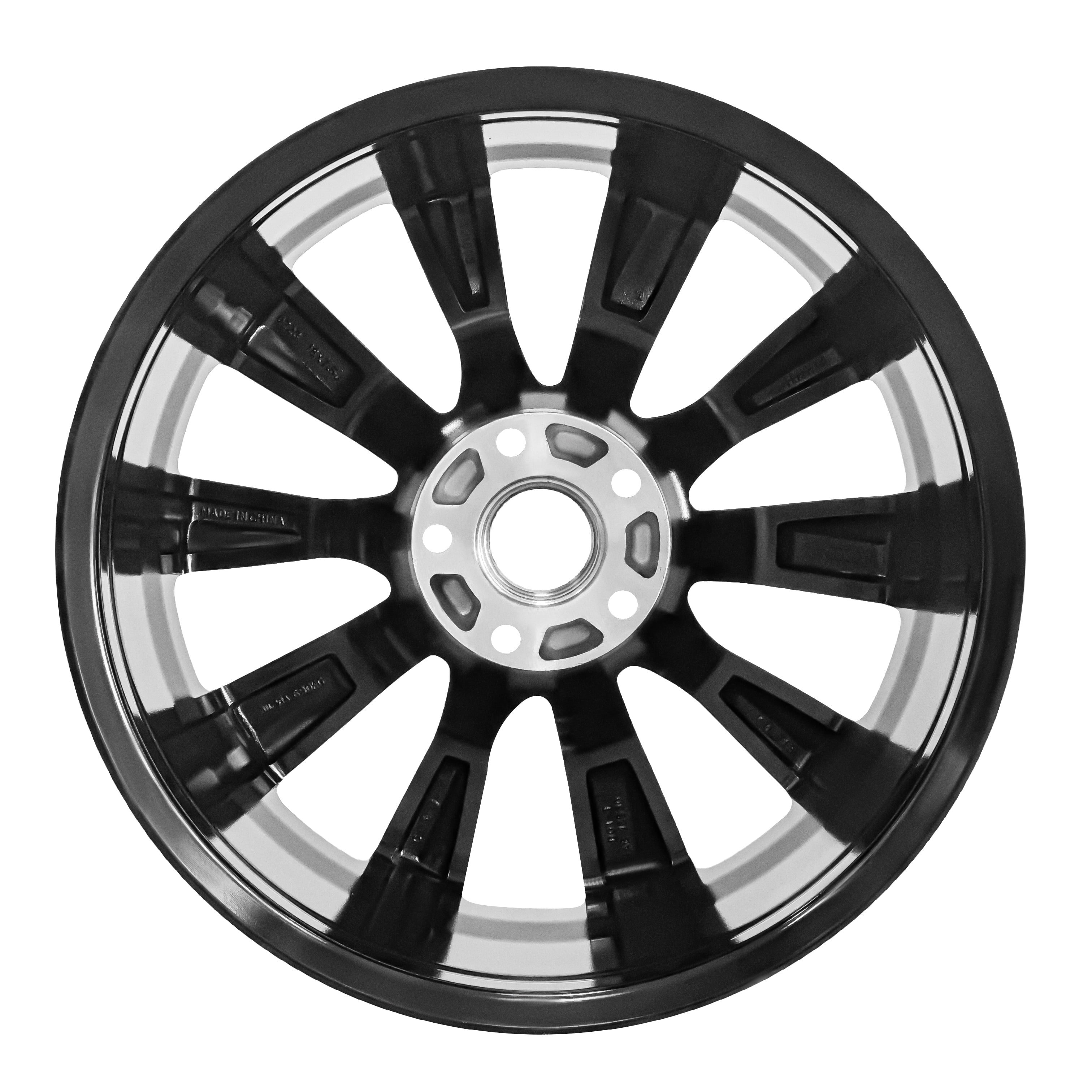 Lexus Toyota styled Rim 18 x 8 Black Machine Face 1pc - Image 4