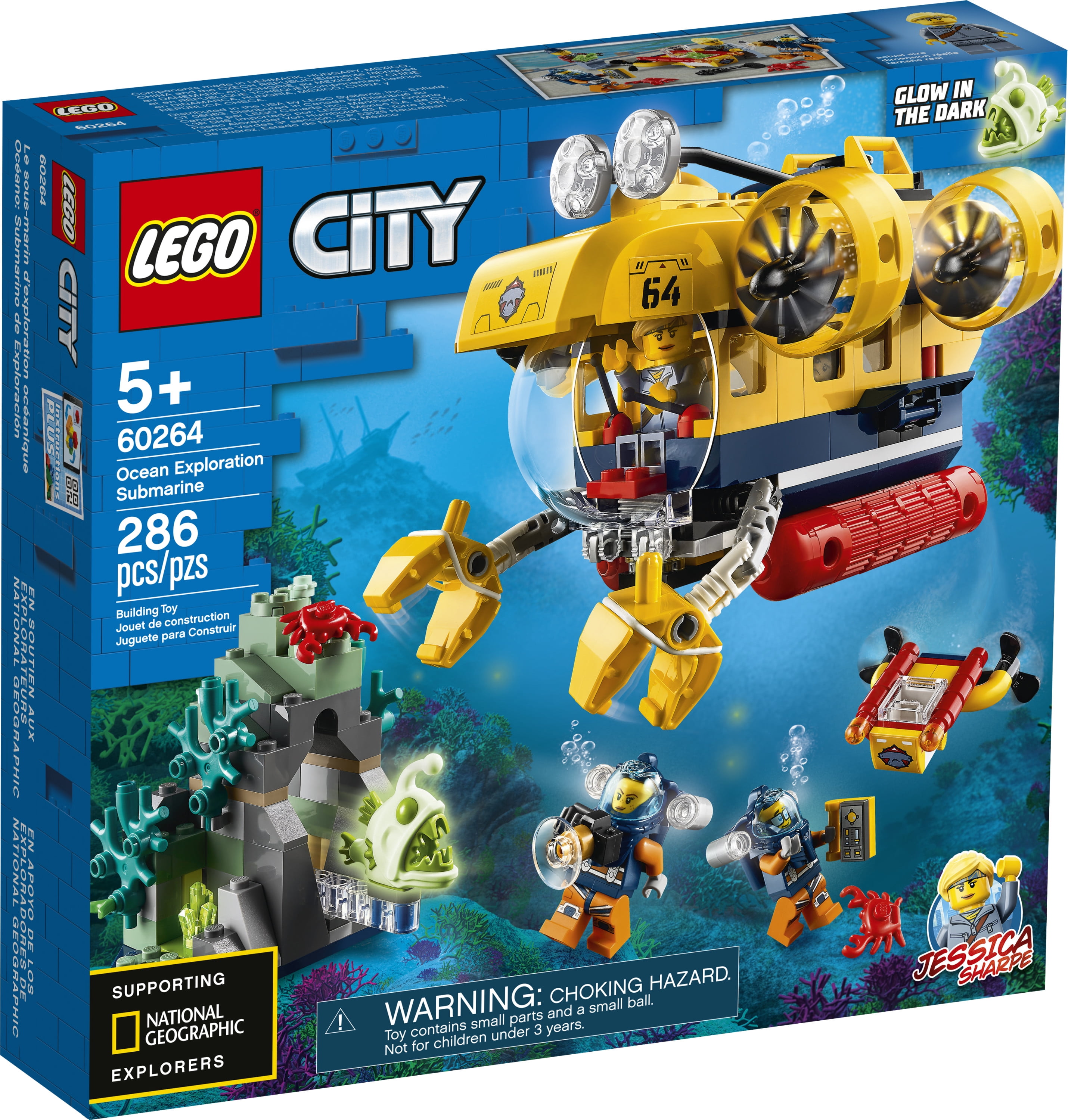 LEGO City Ocean Exploration Submarine 60264 - Image 2