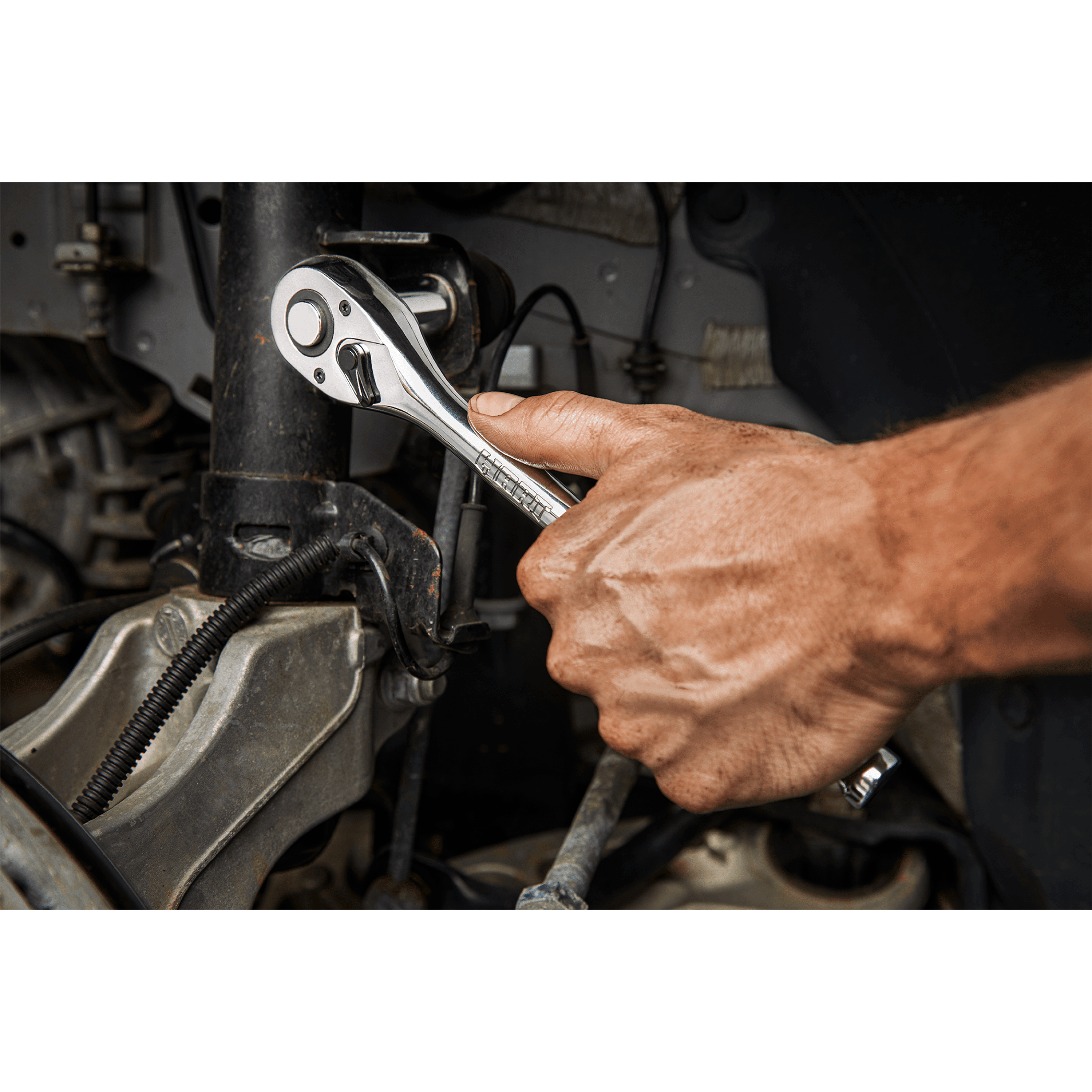 HART 90-Piece 1/4 and 3/8-inch Mechanics Tool Set, Chrome Finish, New Condition - Image 4