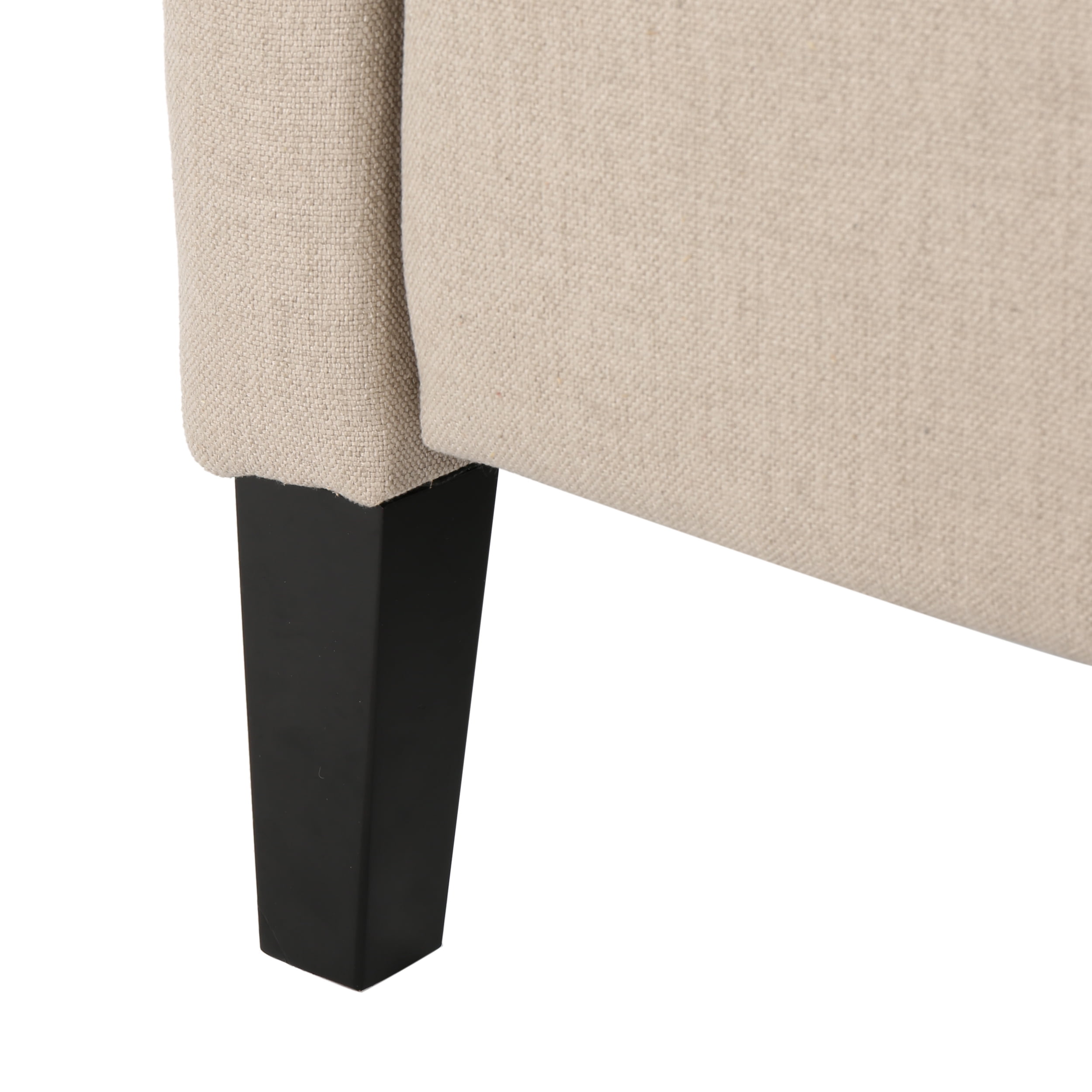 Noble House Wescott Fabric Wing Back Recliner, Set of 2, Beige - Image 5