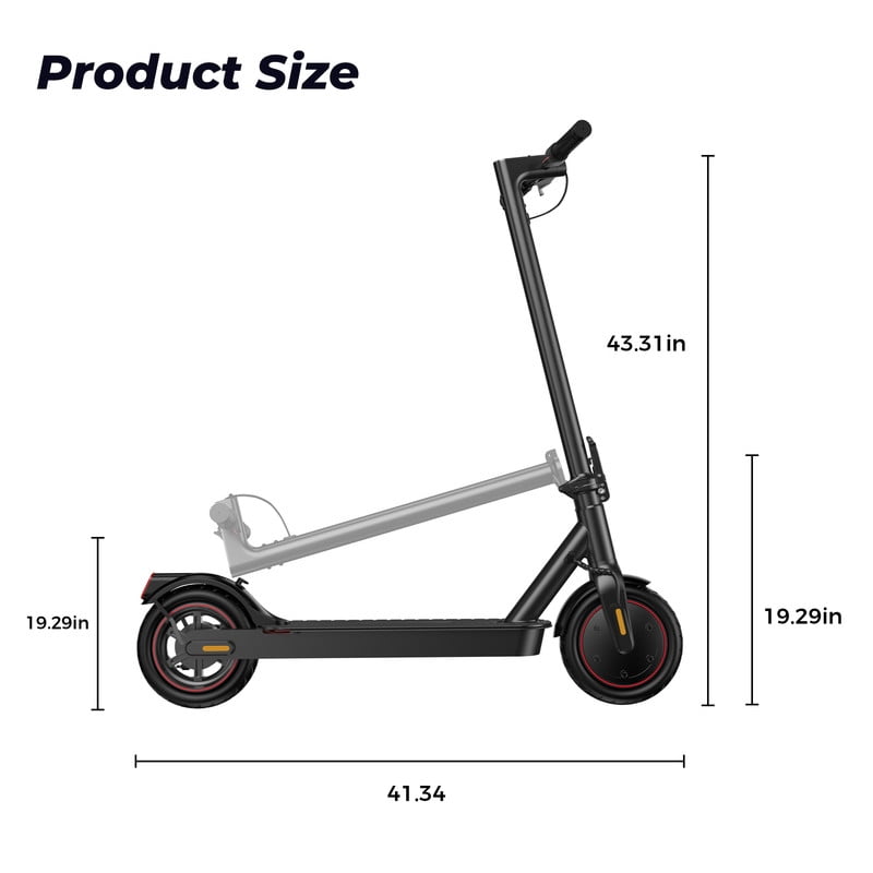 iScooter Electric Scooter for Adults, 21.7 Miles Max Range with 21 MPH Top, 350W Foldable Commuting Electric Scooter, 3-Speed & Cruise Control Escooter Teens, UL2272 Tested - Image 2