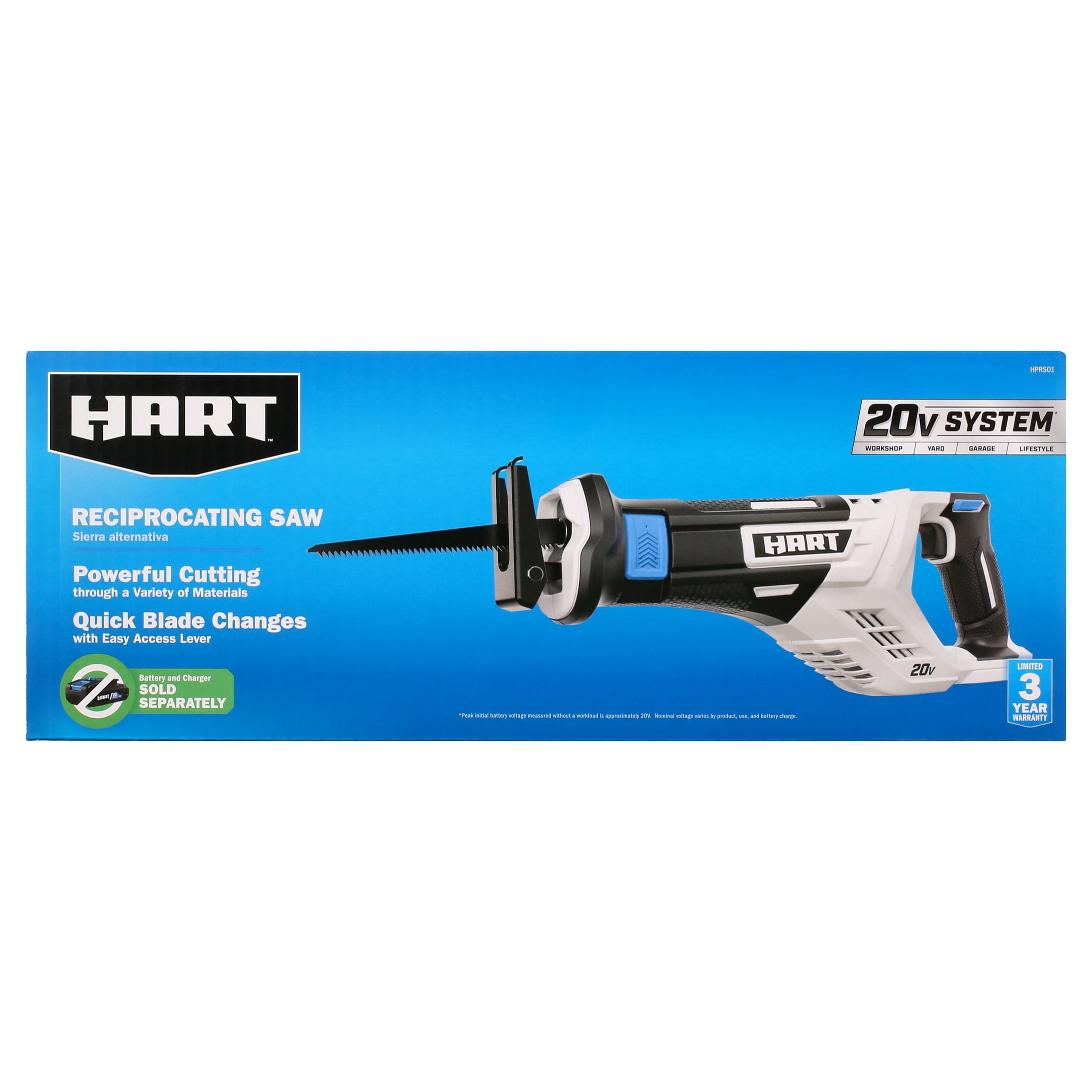 HART 20-Volt Reciprocating Saw (Battery Not Included) - Image 5