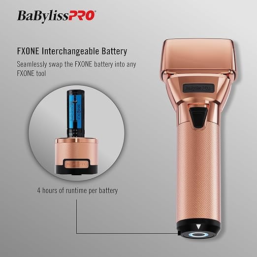BaBylissPRO FXONE ROSEFX Double-Foil Shaver - Image 4
