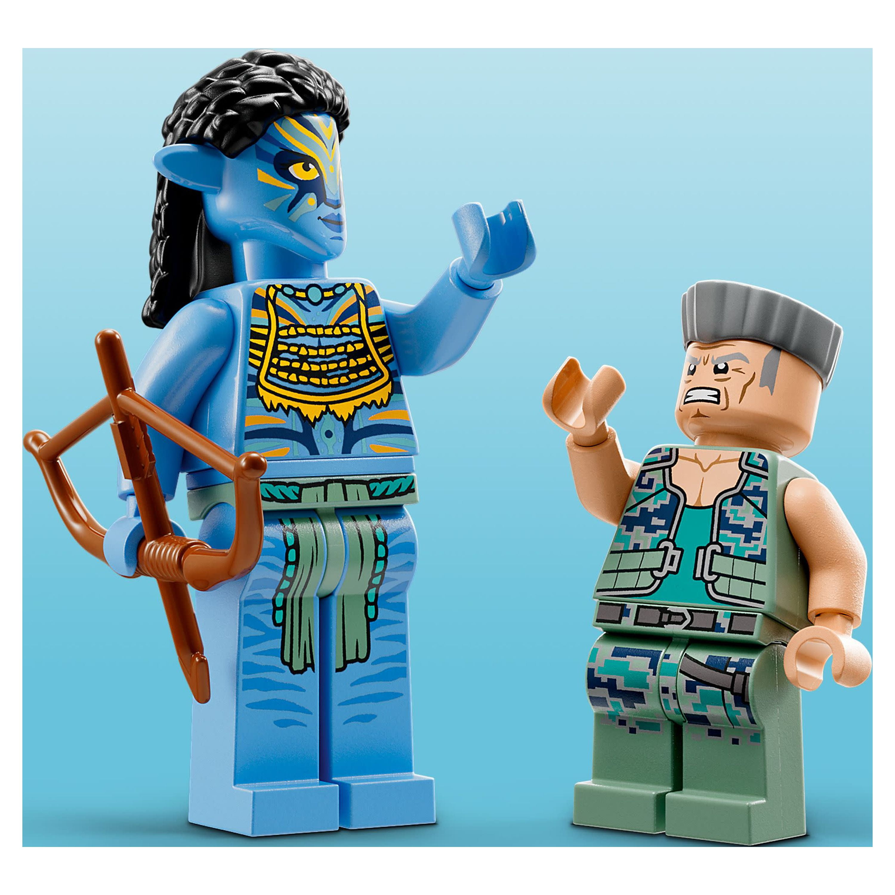 LEGO Avatar Neytiri & Thanator vs. AMP Suit Quaritch 75571 Buildable Action Toy for 9 Year Olds with Animal Figure and Pandora Scene, Gift Idea for Kids - Image 7