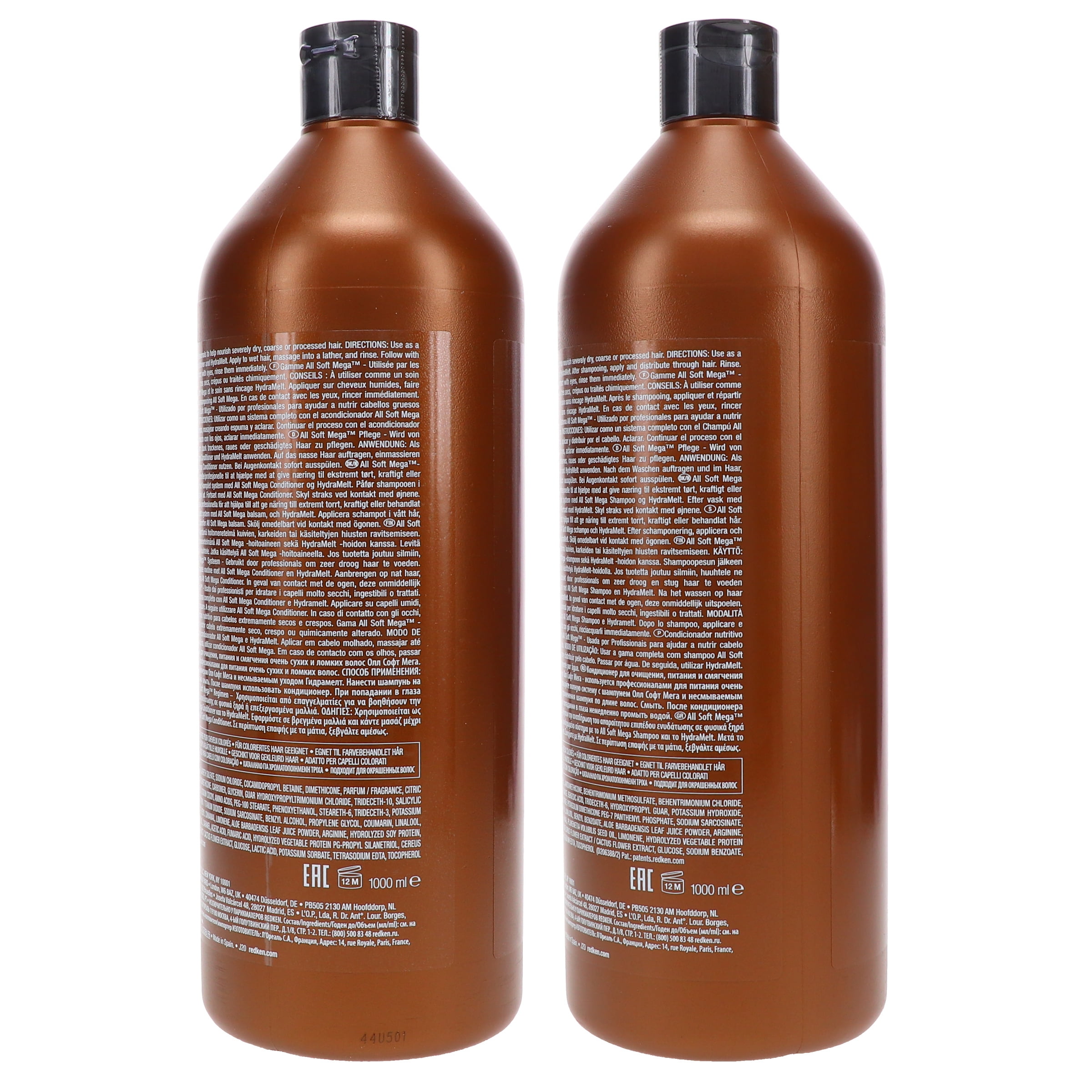 Redken All Soft Mega Shampoo & Conditioner, 33.8 oz COMBO PACK - Image 4