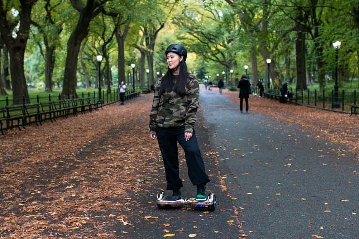 Hover-1 Matrix Hoverboard For Teens, 6.5 in Wheels, 180 lb Maximum Weight, LED Lights & Bluetooth Speaker, Pink - Image 5