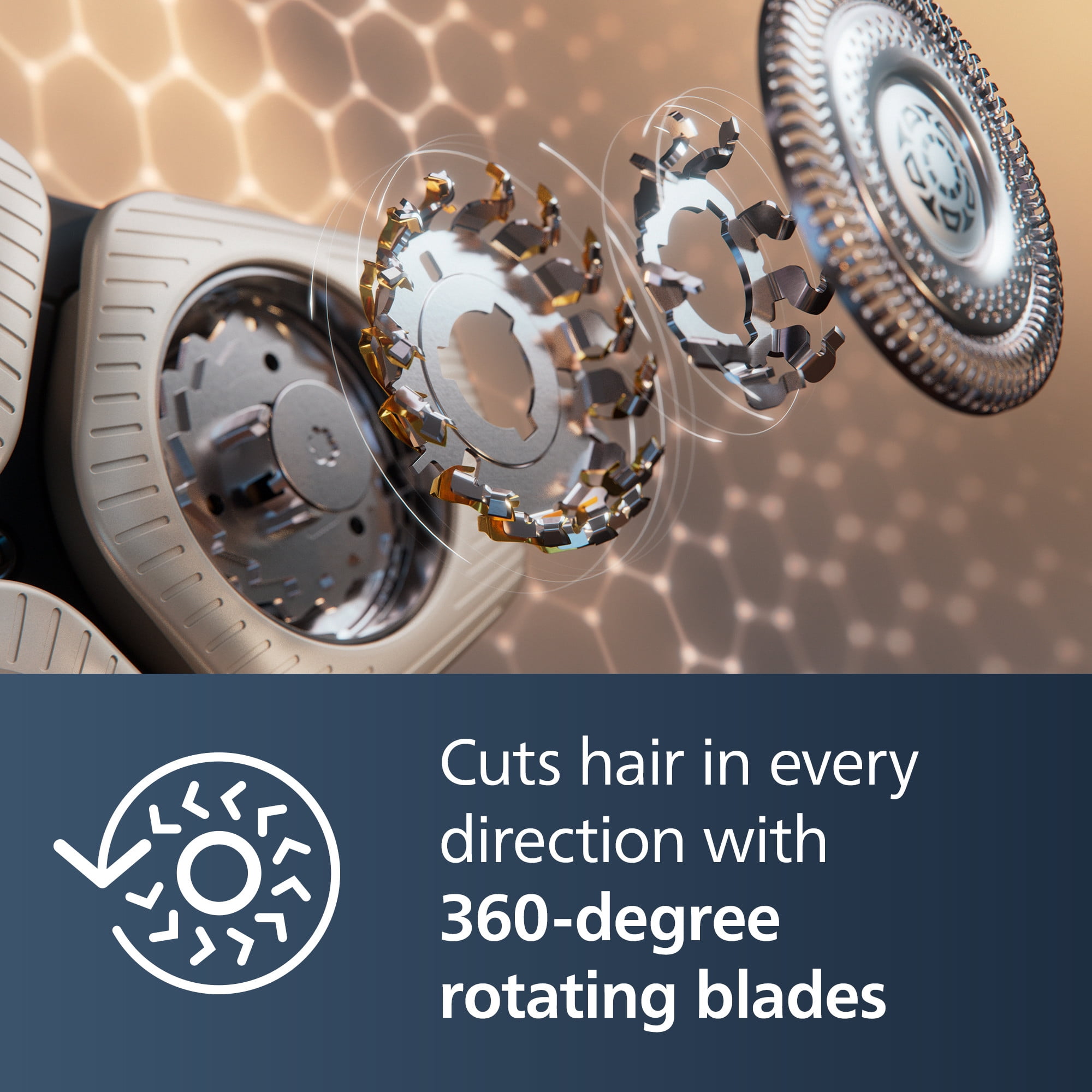 Philips Norelco S9000 Prestige Rechargeable Wet & Dry Shaver with Precision Trimmer and Premium Case, SP9841/84 - Image 7