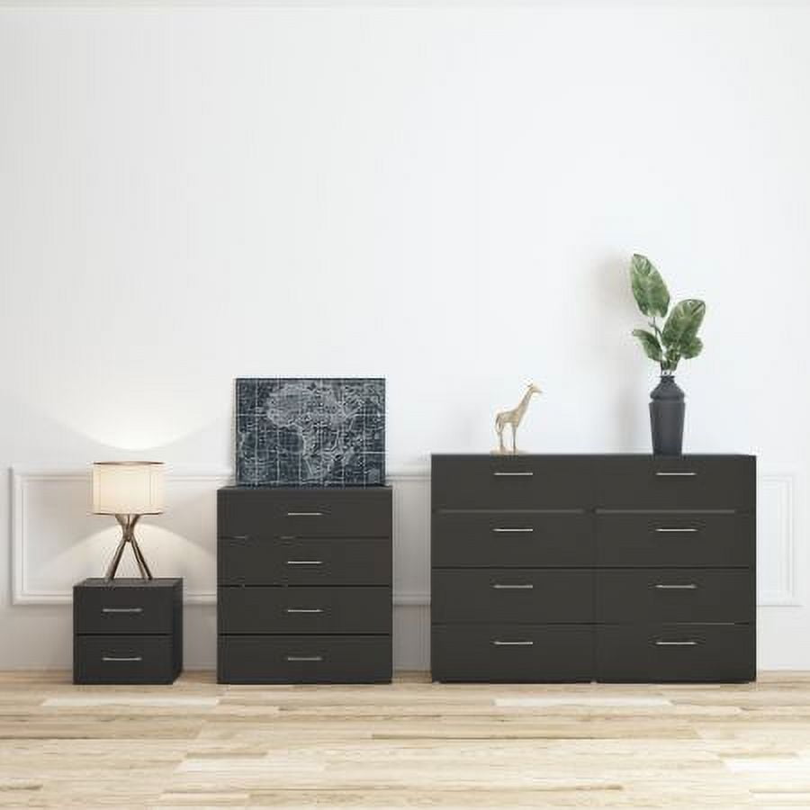 Lundy 4-Drawer Dresser, Black, by Hillsdale Living Essentials - Image 10