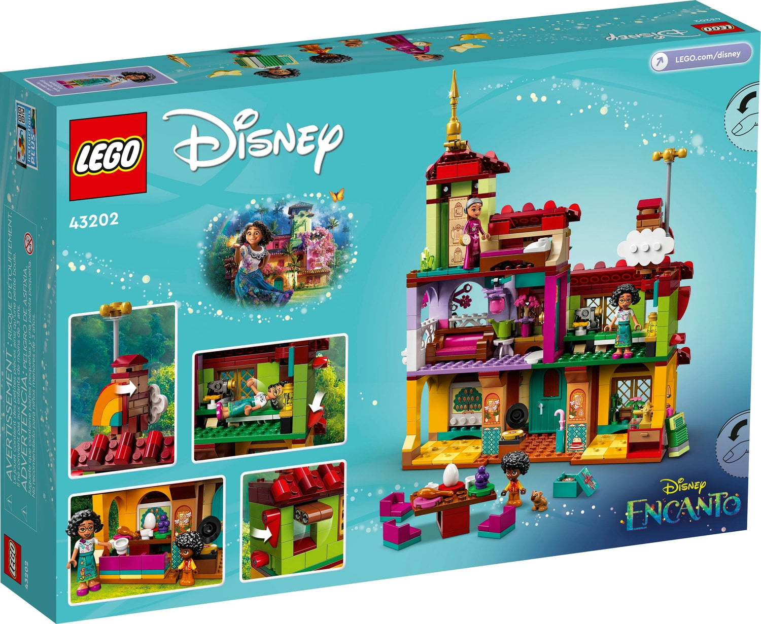 LEGO Disney Encanto The Madrigal House 43202 Building Kit; A Top Gift for Kids Who Love Construction Toys and House Play (587 Pieces) - Image 6