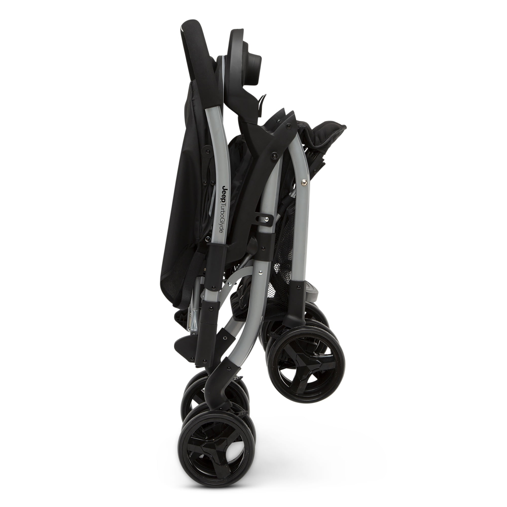Jeep TurboGlyde Reversible Handle Stroller by Delta Children, Black - Image 15