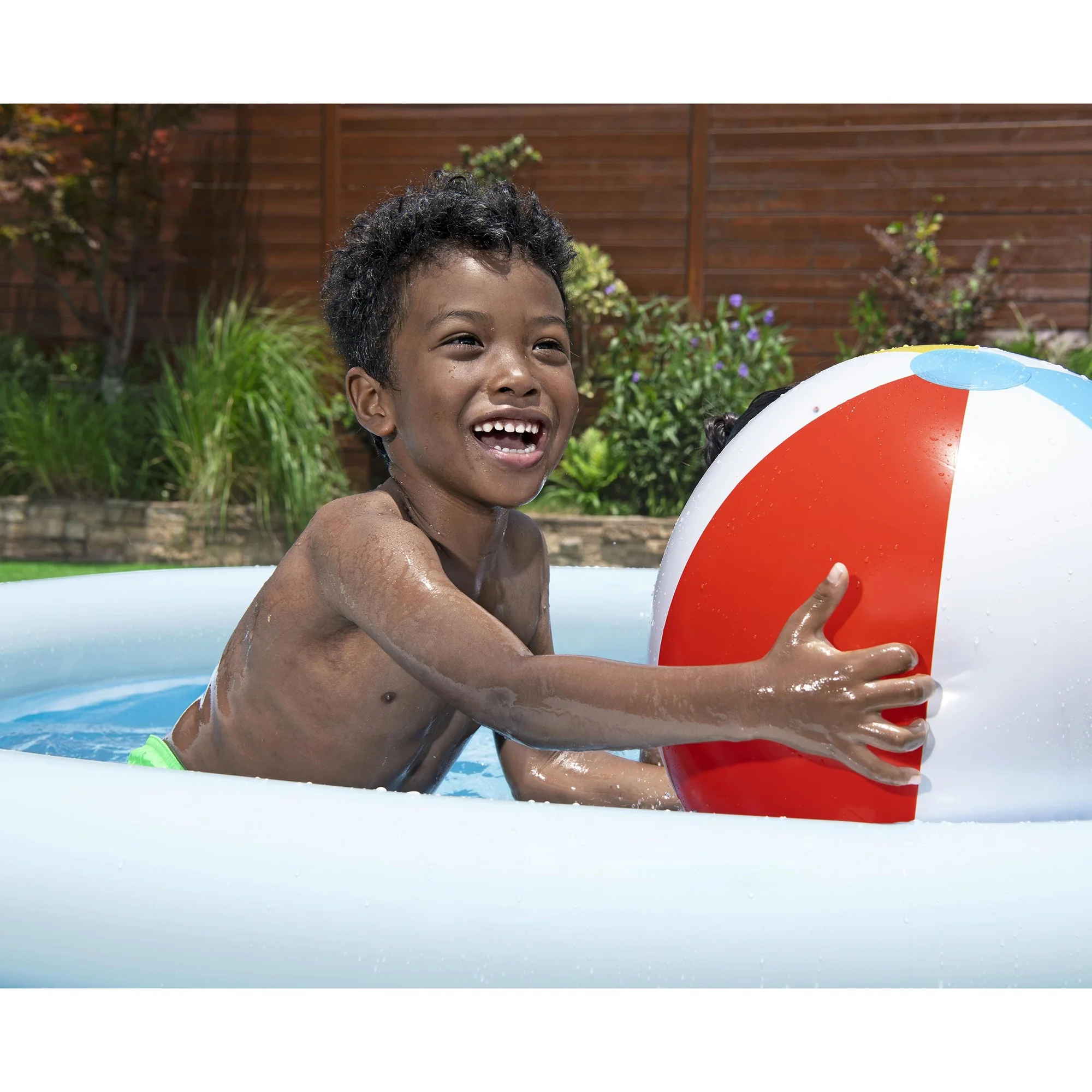 Bestway: Fast Set Pool - 6' x 20" - Blue, Inflatable Round Above Ground Swimming Pool, DuraPlus Liner, Fill-Rise Setup, 248gal, Family Kids Water Play - Image 7