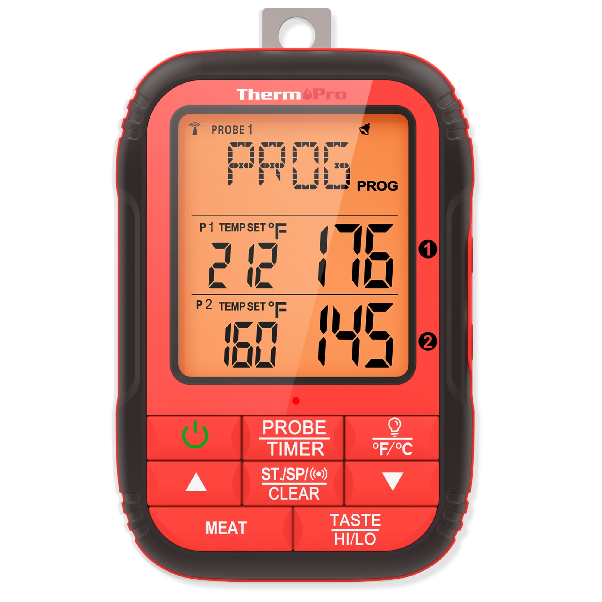 ThermoPro TP828BW 1000FT Wireless Meat Thermometer with Dual BBQ Probe, Grill Thermometer for Outside Grill, Meat Thermometer for Smoker Oven Grill - Image 7