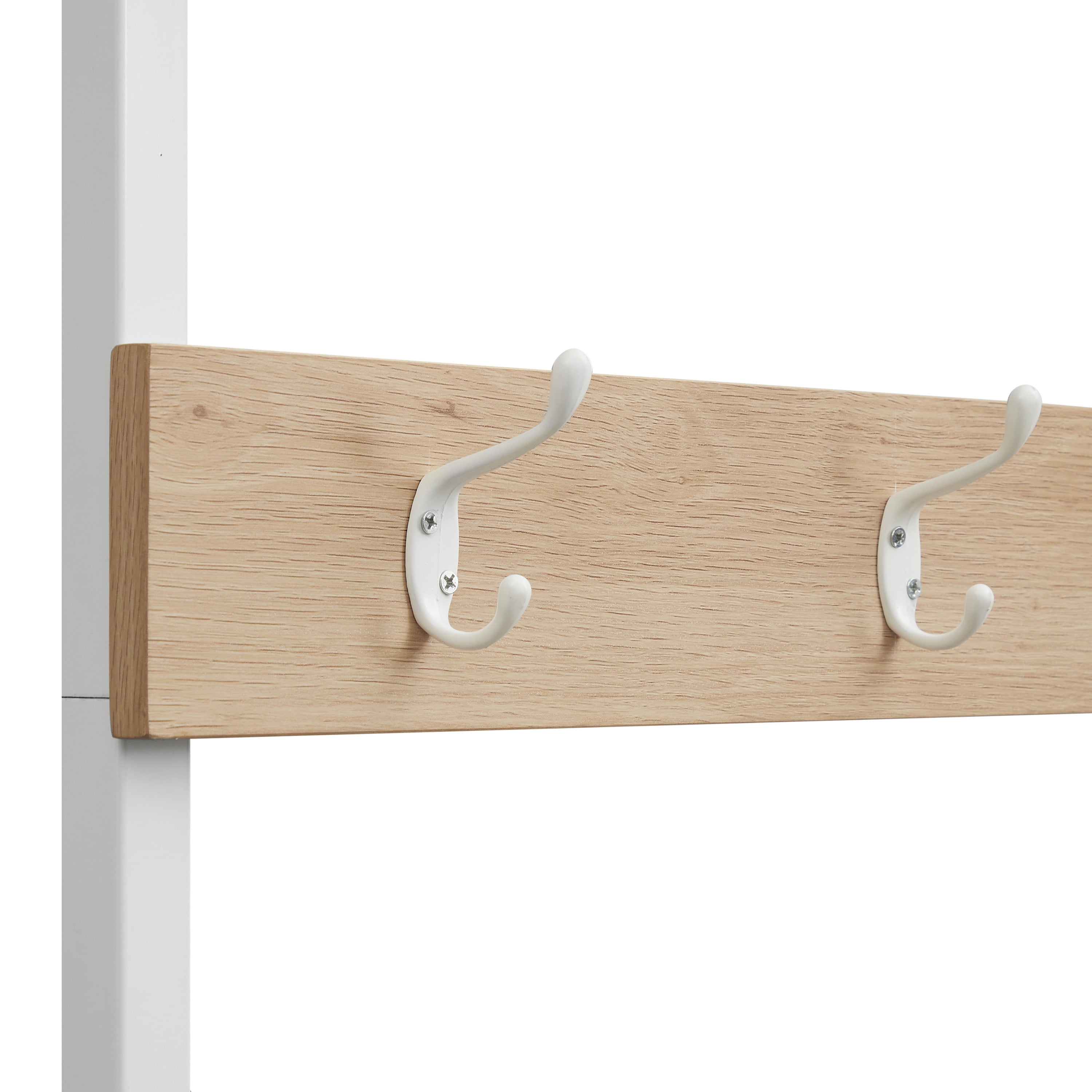 Linon Haring Hall Tree, White - Image 8