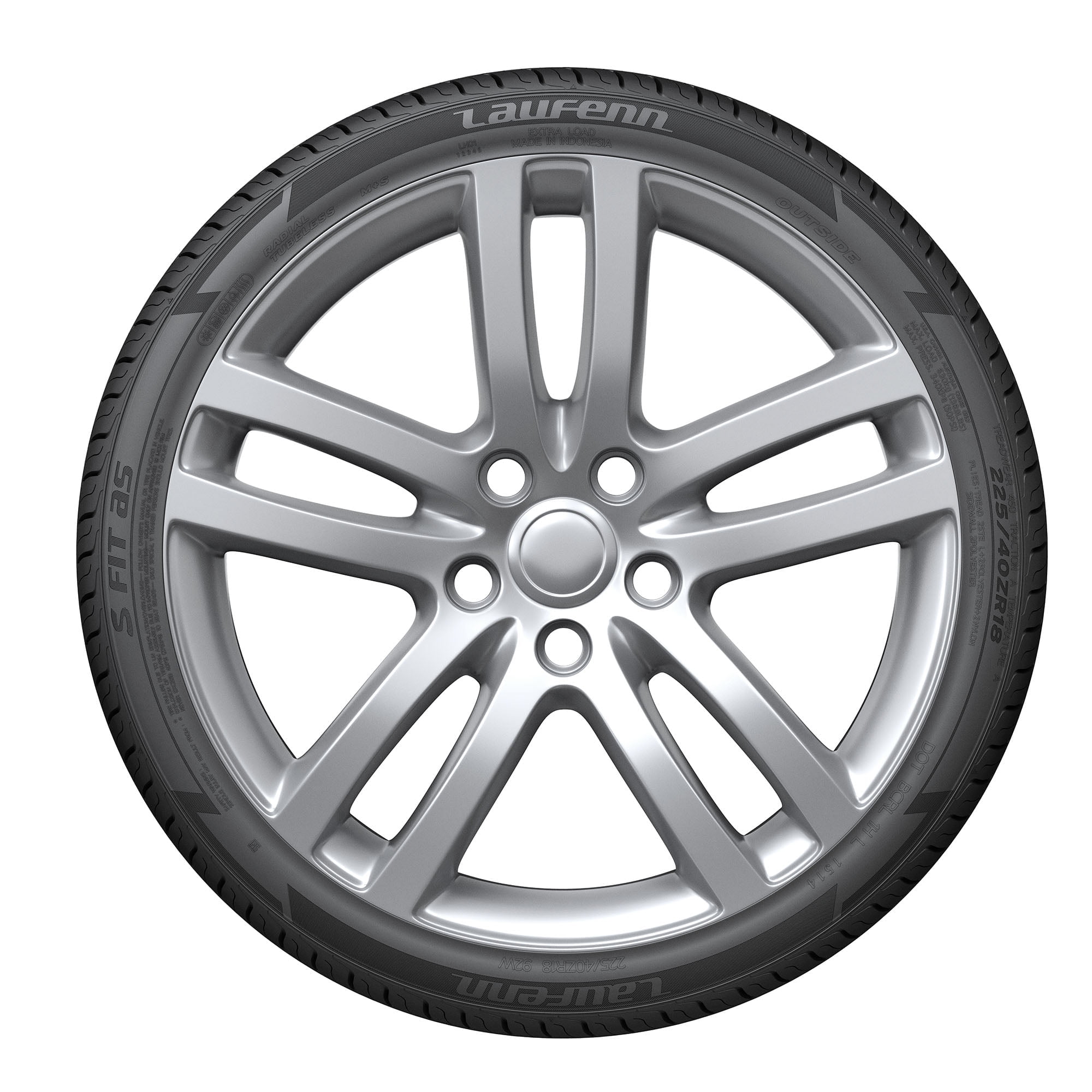 Laufenn S FIT AS LH01 All Season 225/55R19 99V Passenger Tire - Image 5