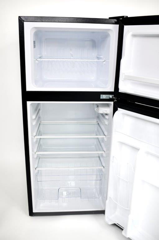 Frigidaire, 4.5 Cu. ft., 2 Door Compact Refrigerator-Chrome Trim, EFR451, Platinum - Image 4