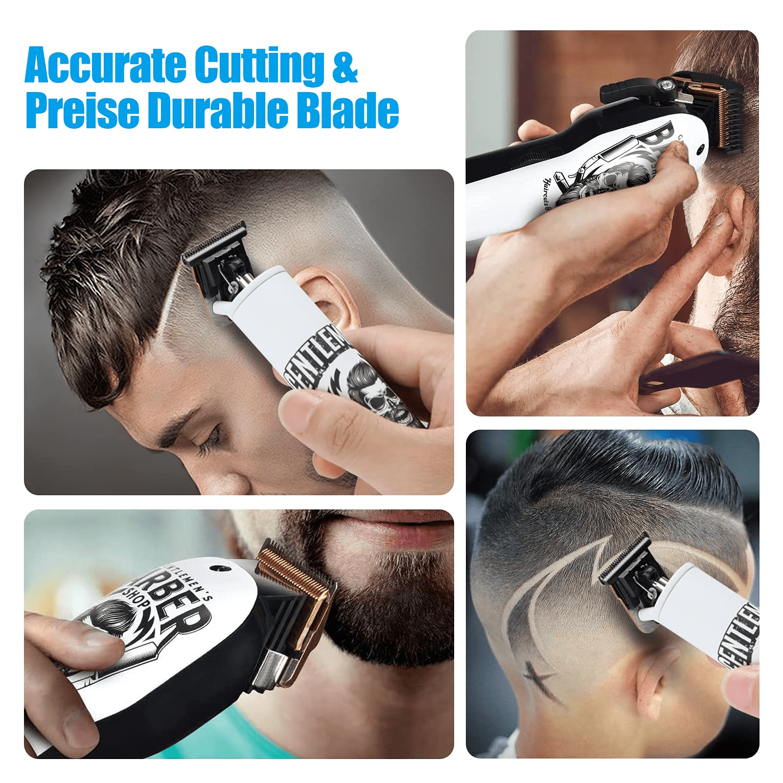 Professional Hair Clippers for Men Barber Clippers and Trimmer Set - Image 6