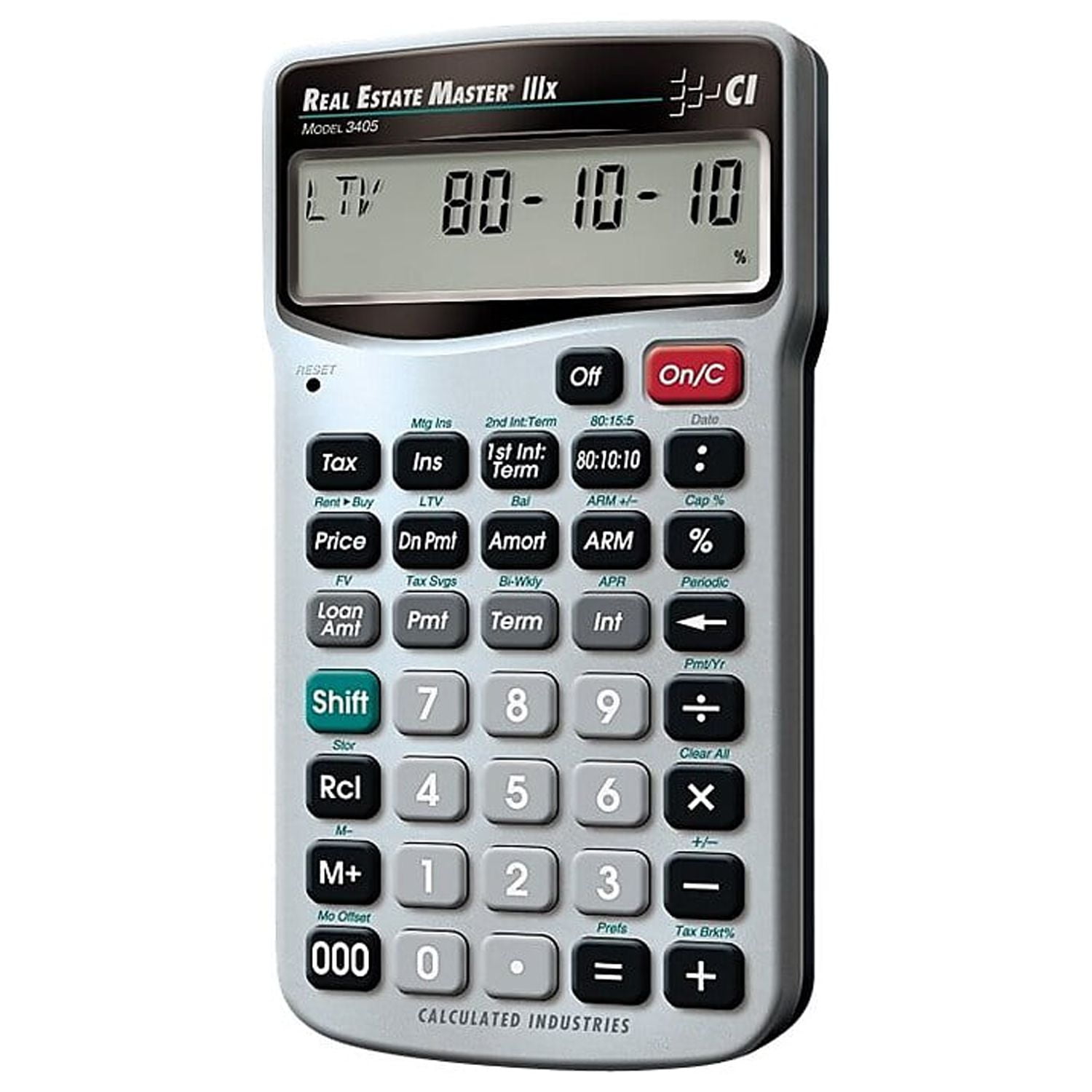 CALCULATED INDUSTRIES 3405 REAL ESTATE MASTER IIIx - Image 3