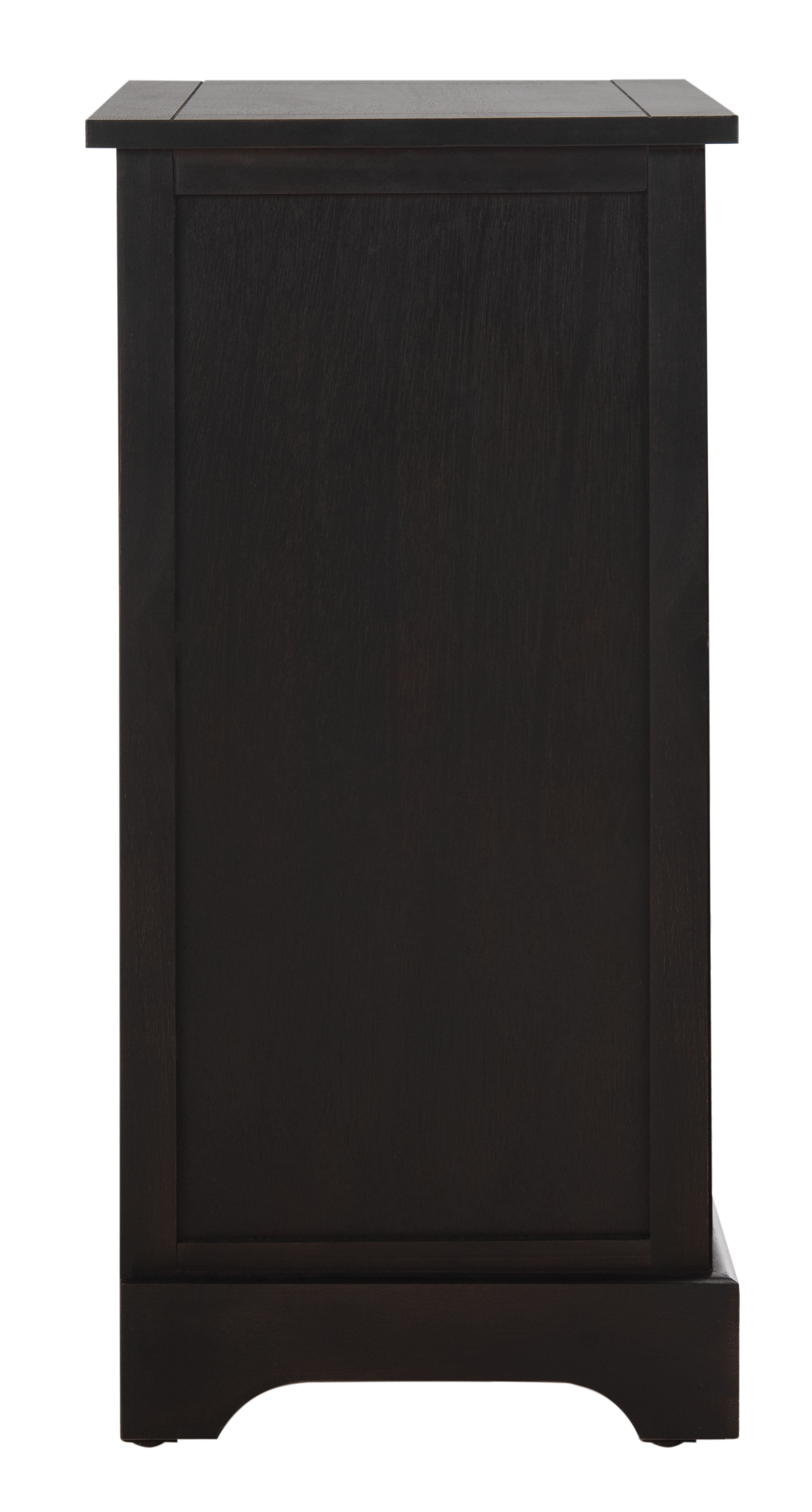 SAFAVIEH Carrie 1 Drawer Storage Side Table with 2 Baskets, Brown - Image 9