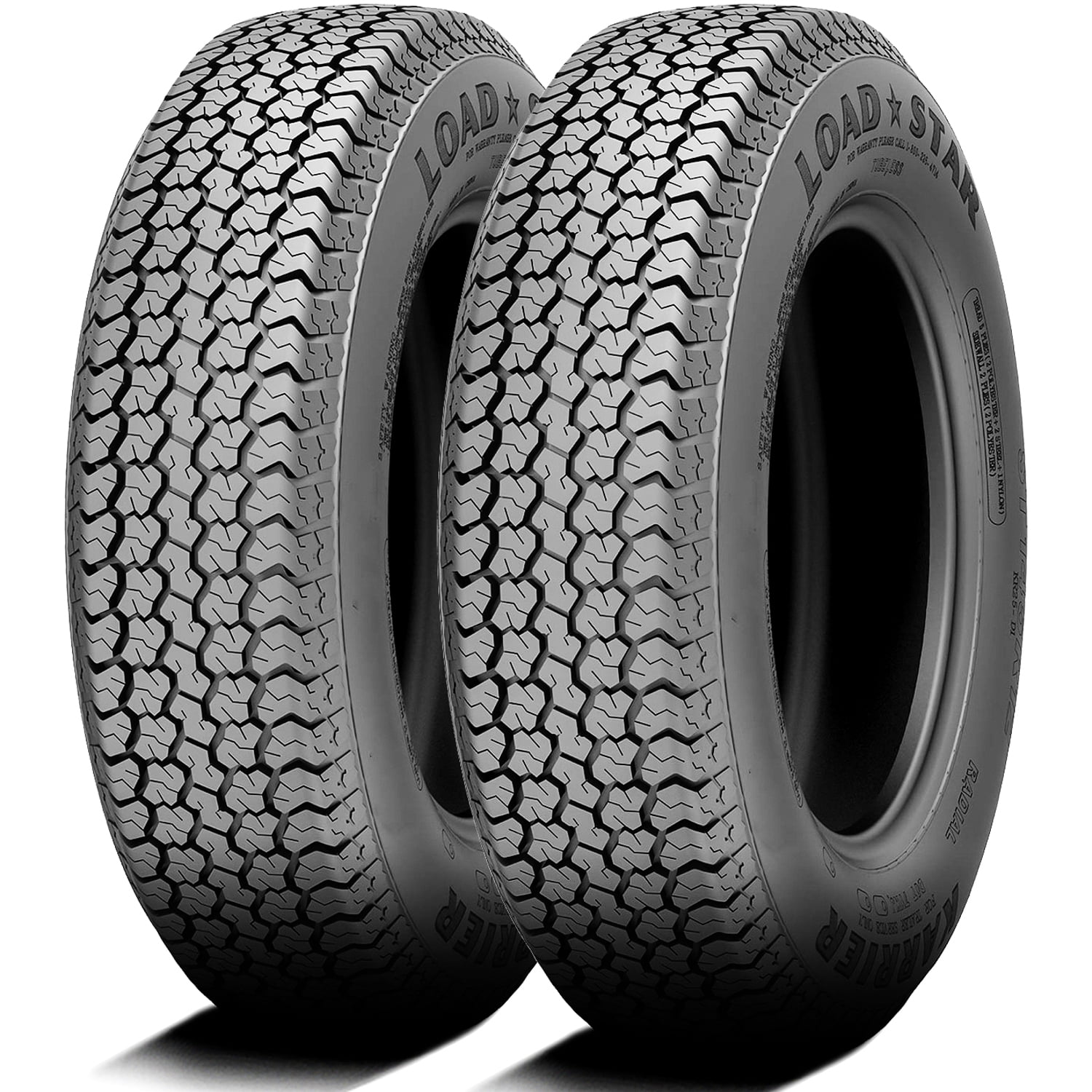 Loadstar K550 ST185/80D13 185/80D13 99/95M D 8 Ply Trailer Tire - Image 5