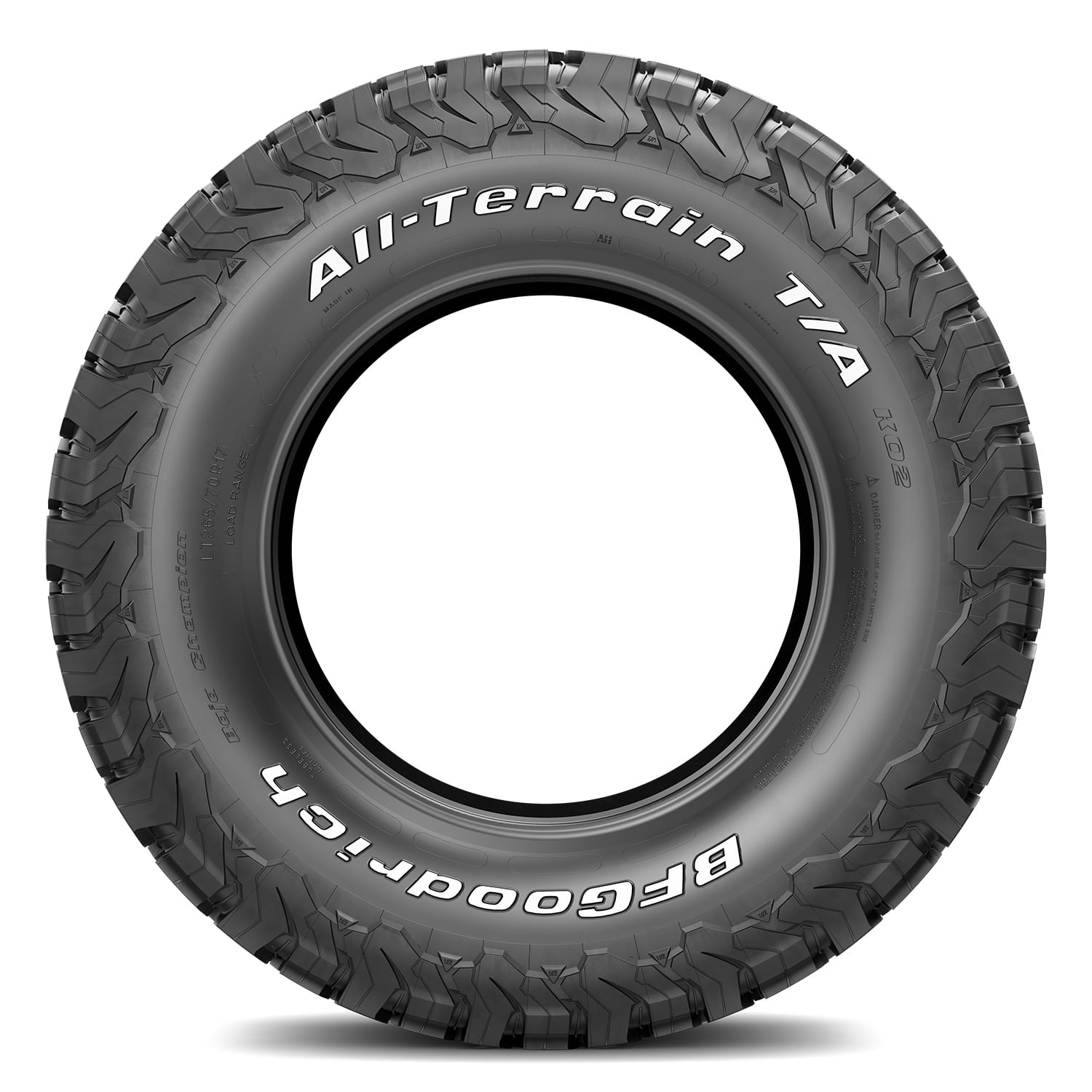 BFGoodrich All-Terrain T/A KO2 All-Season LT275/65R18/E 123/120R Tire - Image 10