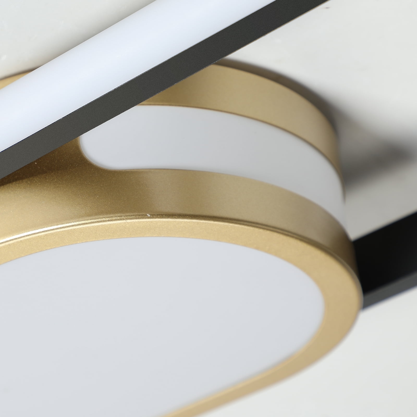 Garwarm Modern LED Flush Mount Ceiling Lights Dimmable LED Ceiling Lamp with Remote Control 40W Acrylic Linear Ceiling Lighting Fixtures for Living Room Dining Kitchen Bedroom (3000-6500K) - Image 14