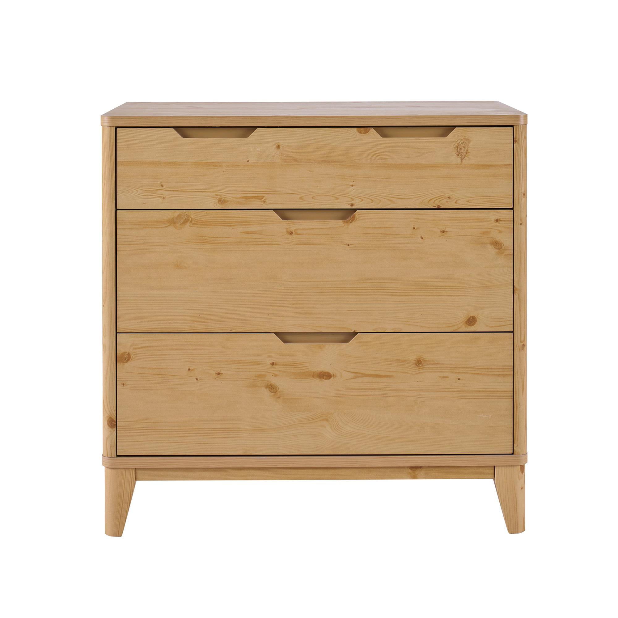 Better Homes & Gardens Leighton 3 Drawer Dresser, Natural - Image 2