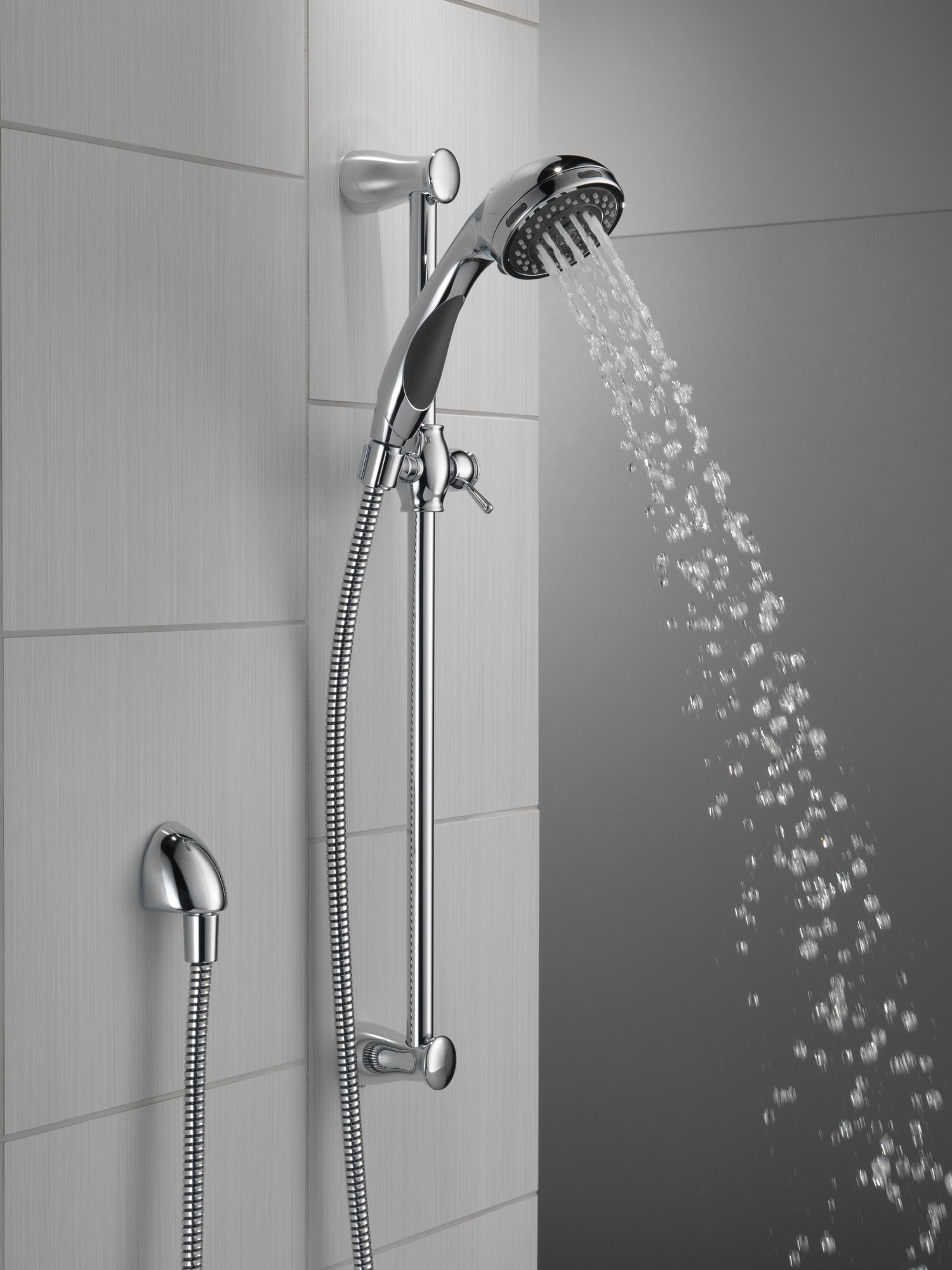 3-Spray Premium Slide Bar Hand Shower in Chrome 57014 - Image 6