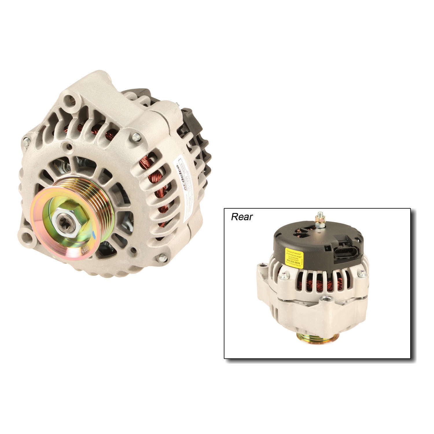 ACDelco Gold 335-1095 Alternator Fits 2000 Chevrolet Blazer - Image 5