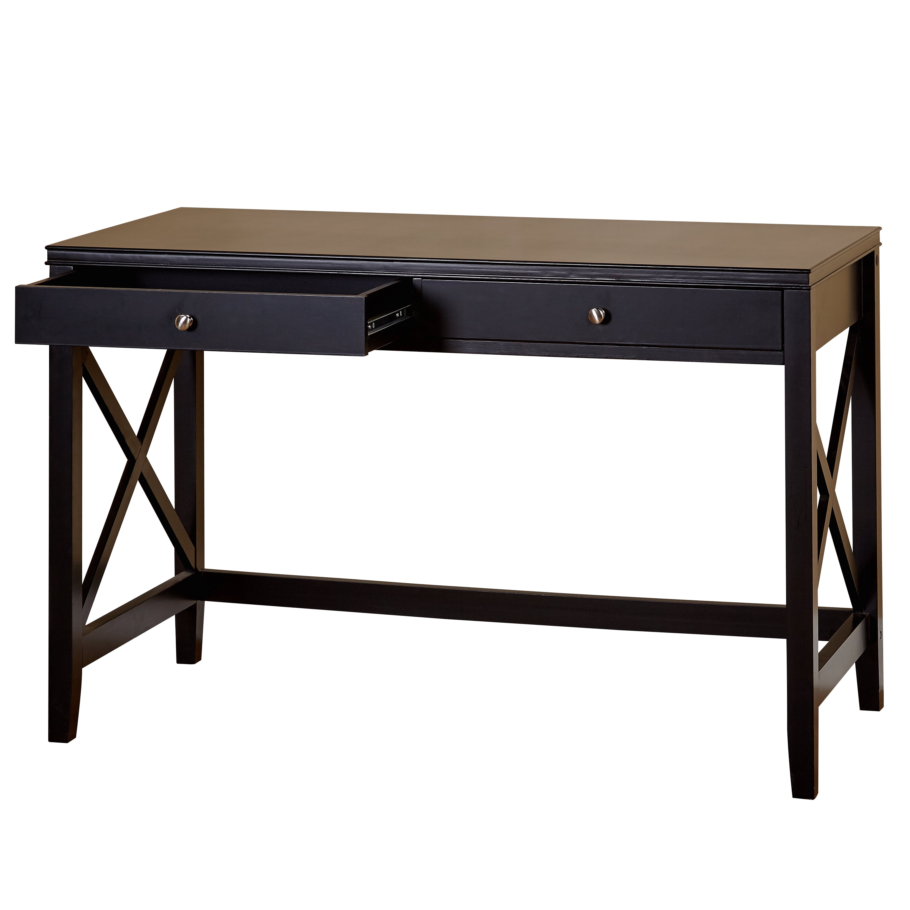 Simple Living Anderson X Desk Black Painted - Image 3