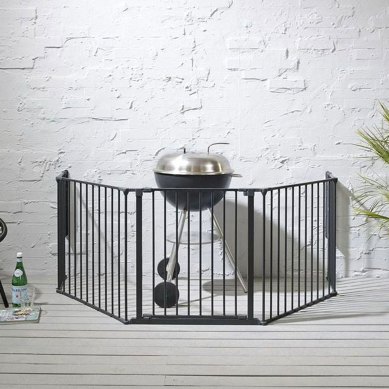 BabyDan FLEX Baby Gate, Black - Image 5
