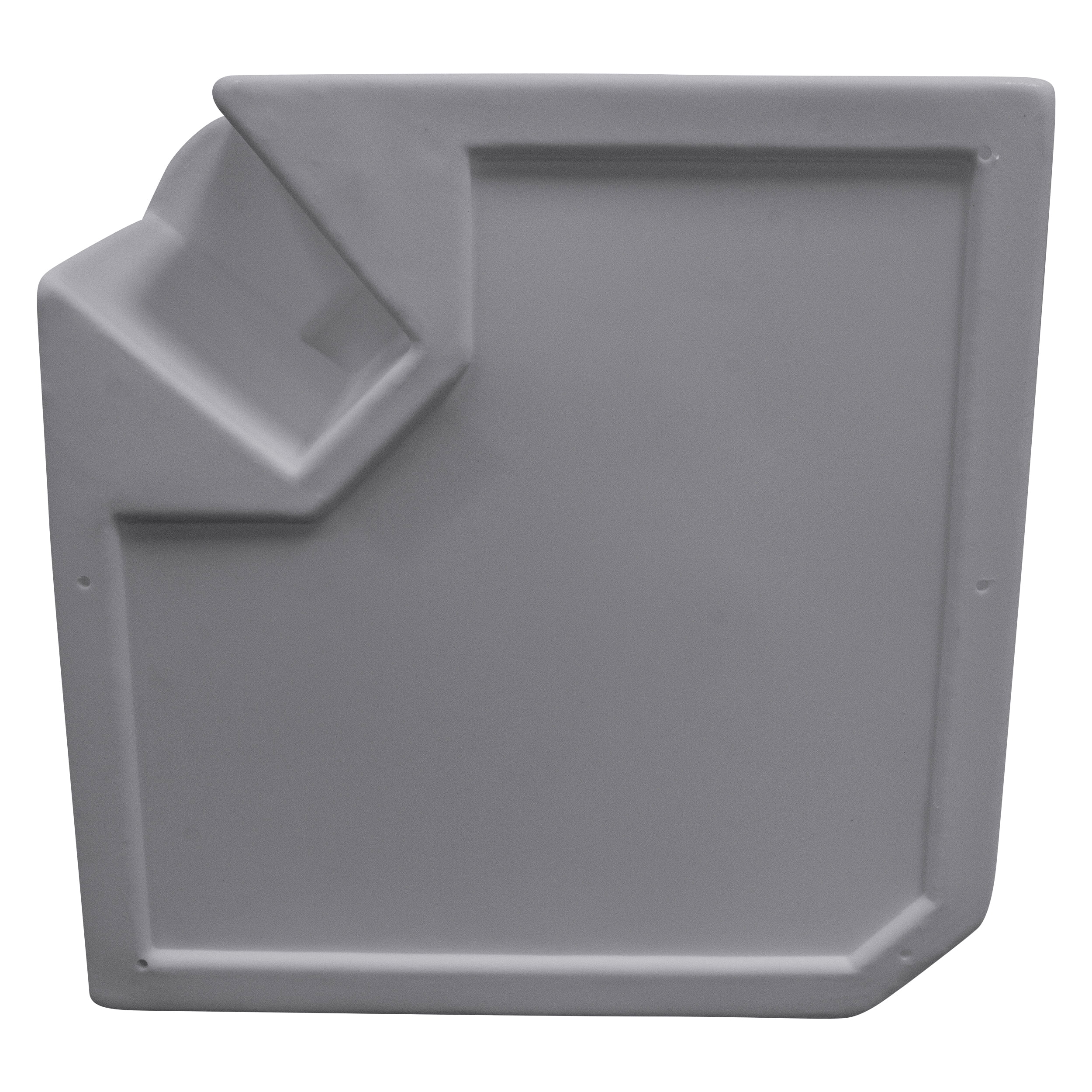 Wise 8WD133-1B-221 DLX Series Pontoon Corner Section - Base Only - Grey - Image 2