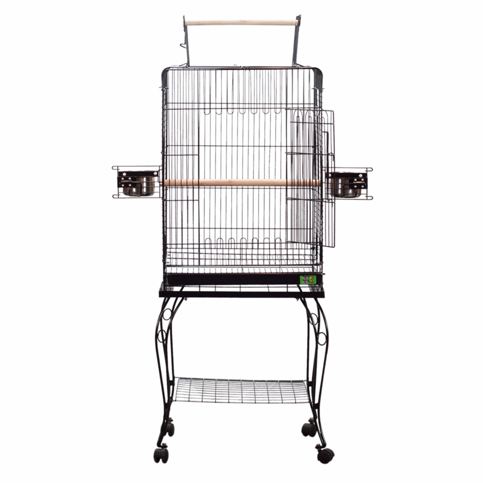 600H Black Economy Play Top Bird Cage, by A&E Cage Company - Image 5